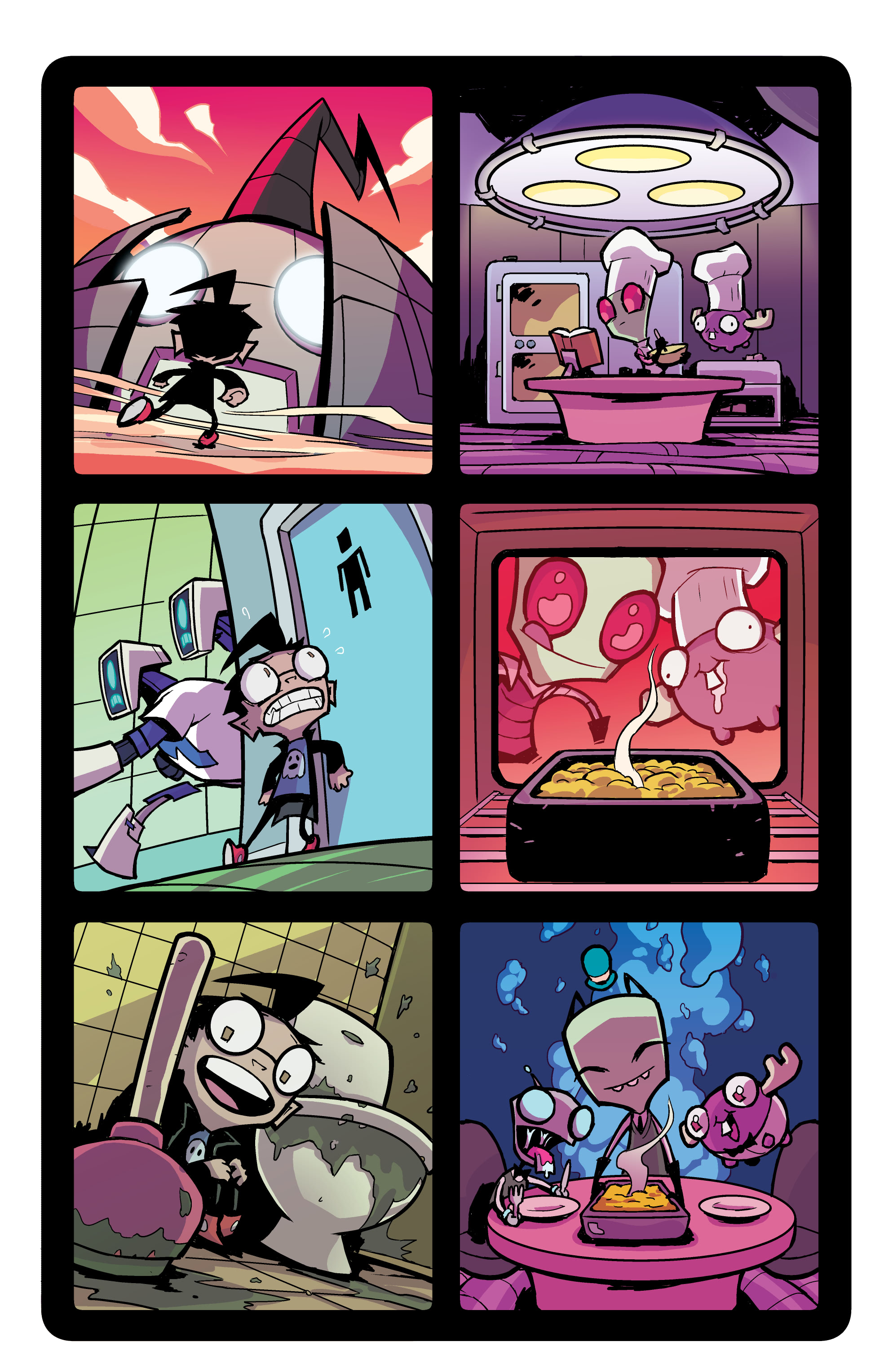Read online Invader Zim: The Dookie Loop Horror comic -  Issue # Full - 24