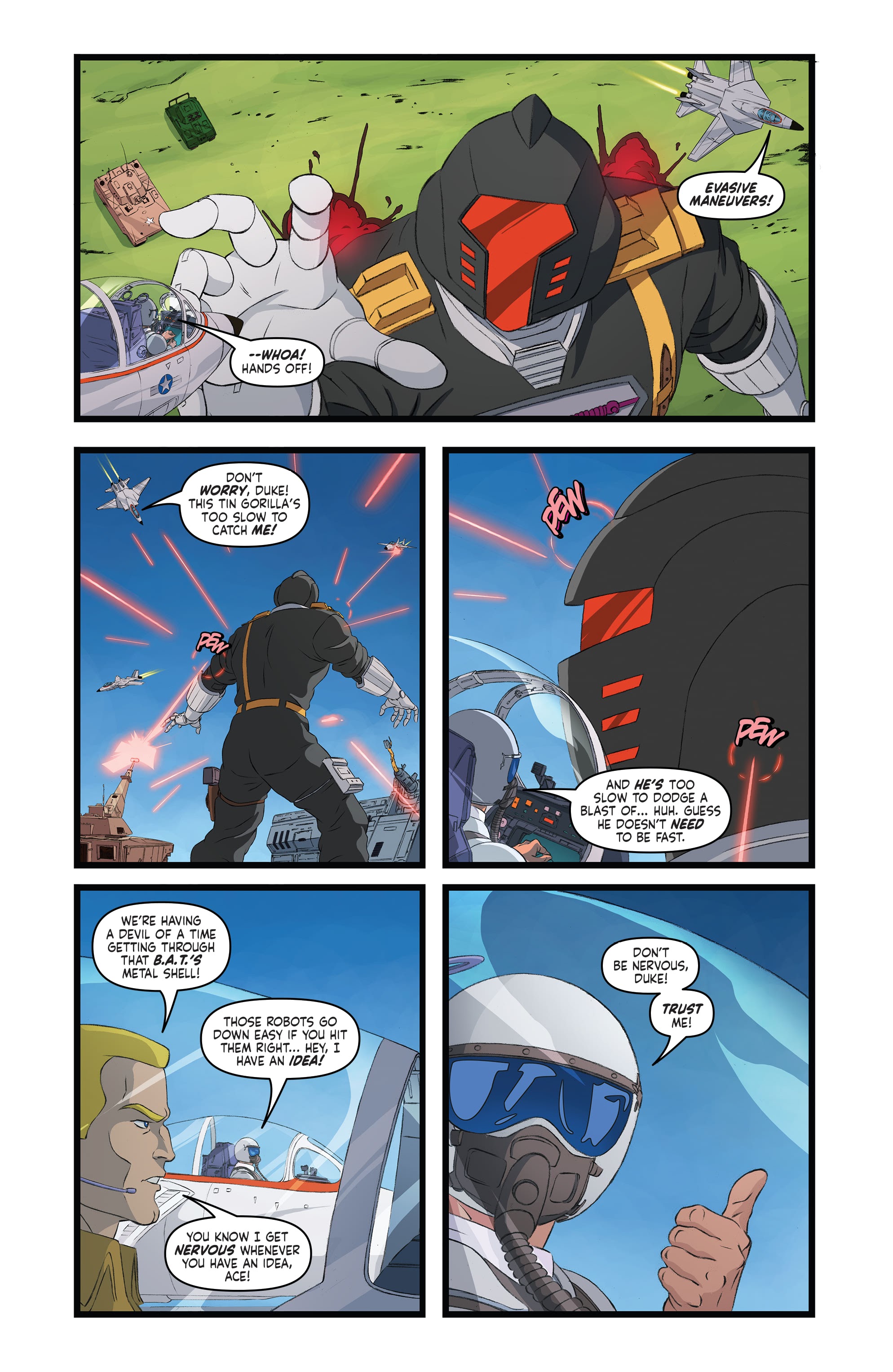 Read online G.I. Joe: Saturday Morning Adventures comic -  Issue #1 - 11