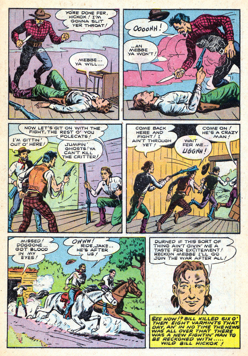 Read online Cowboy Western Comics (1948) comic -  Issue #17 - 29