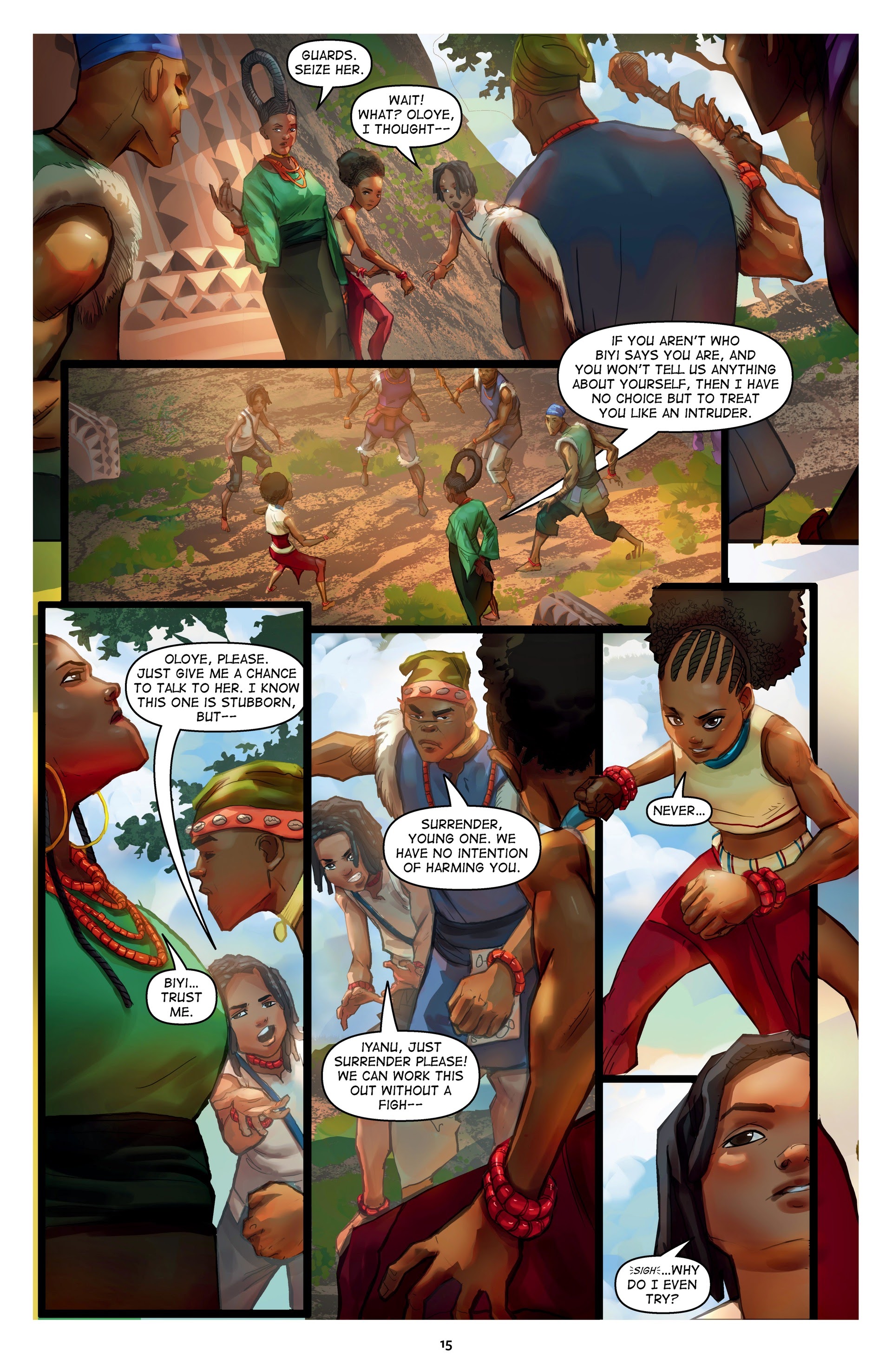 Read online Iyanu: Child of Wonder comic -  Issue # TPB 2 - 16
