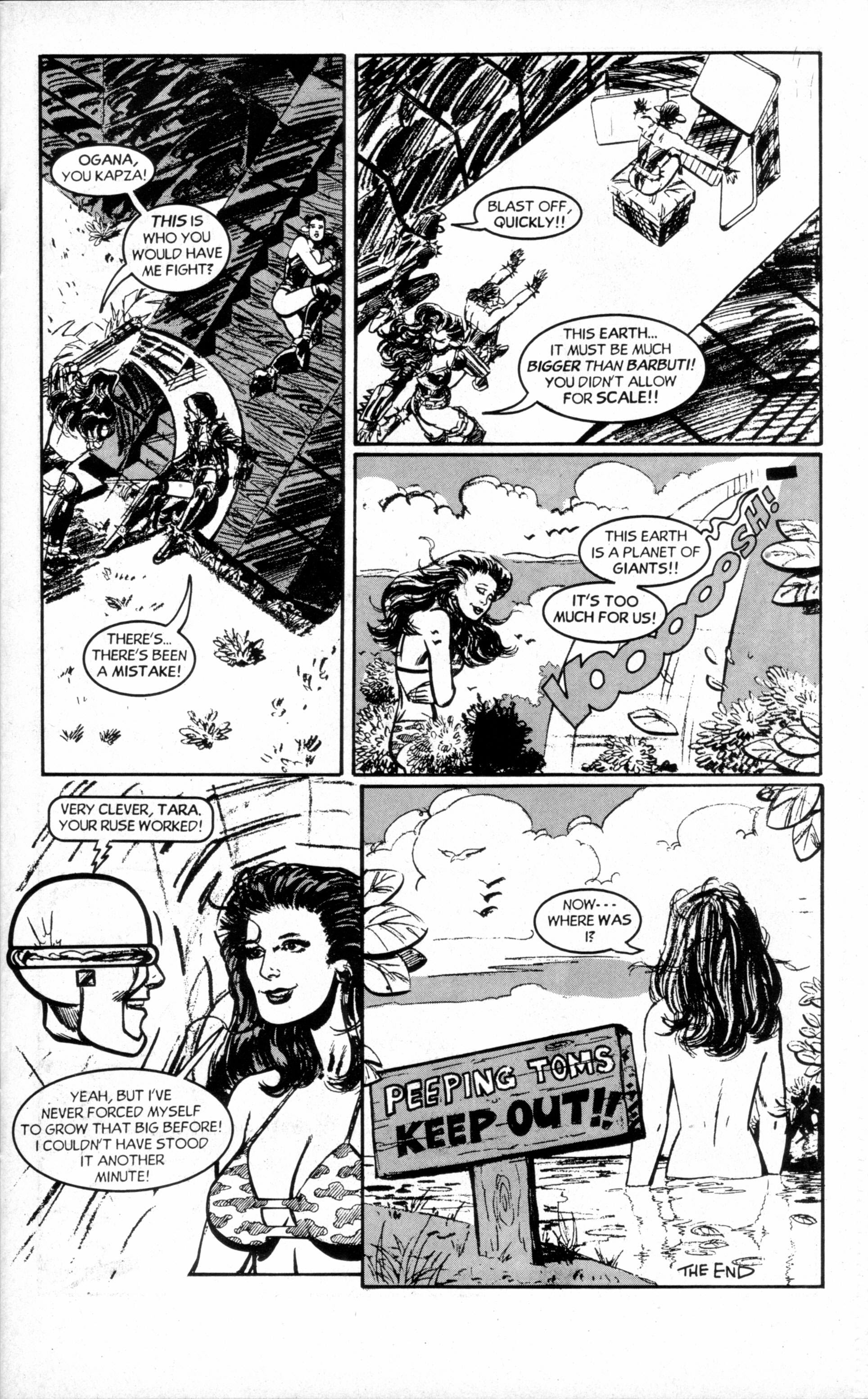 Read online Jungle Girls (1988) comic -  Issue #10 - 9