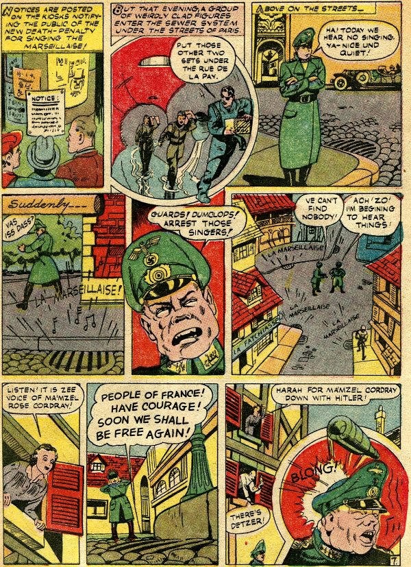 Read online Captain Battle Comics comic -  Issue #5 - 8