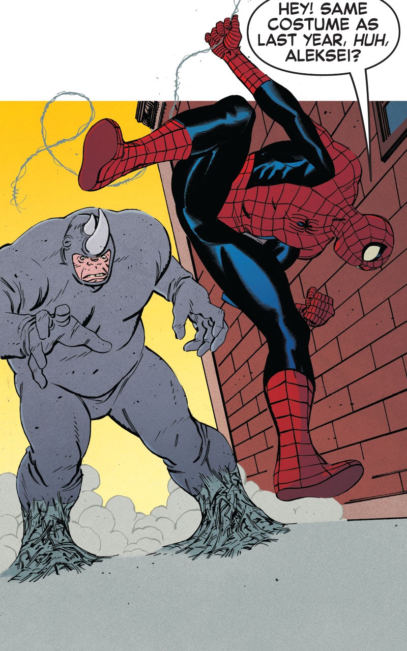 Read online Mighty Marvel Holiday Special: Halloween with the Rhino Infinity Comic comic -  Issue # Full - 22