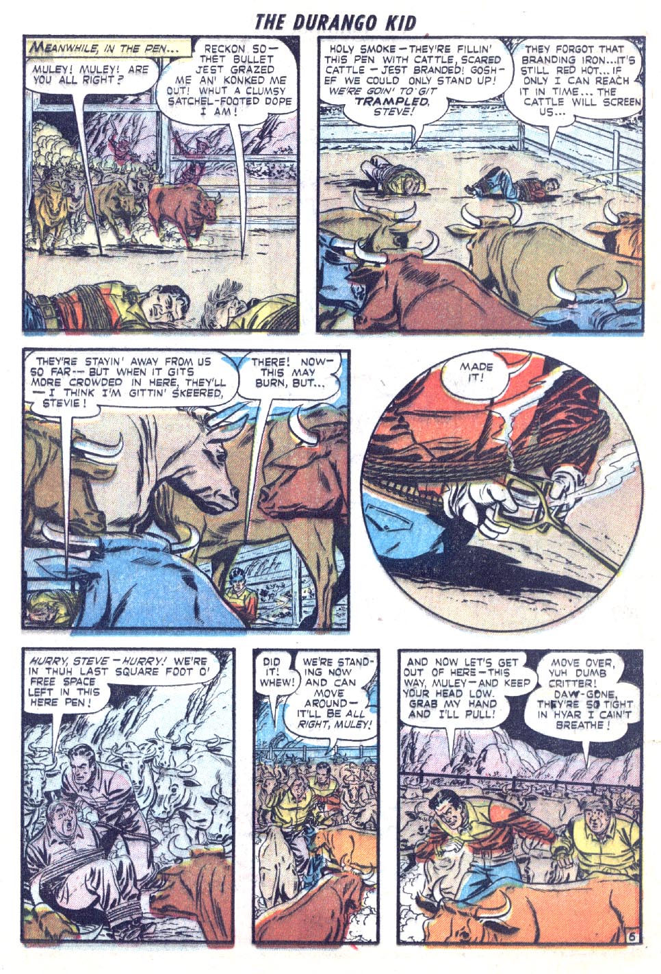 Read online Charles Starrett as The Durango Kid comic -  Issue #7 - 16