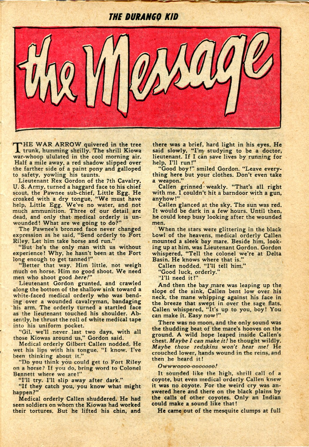 Read online Charles Starrett as The Durango Kid comic -  Issue #22 - 25