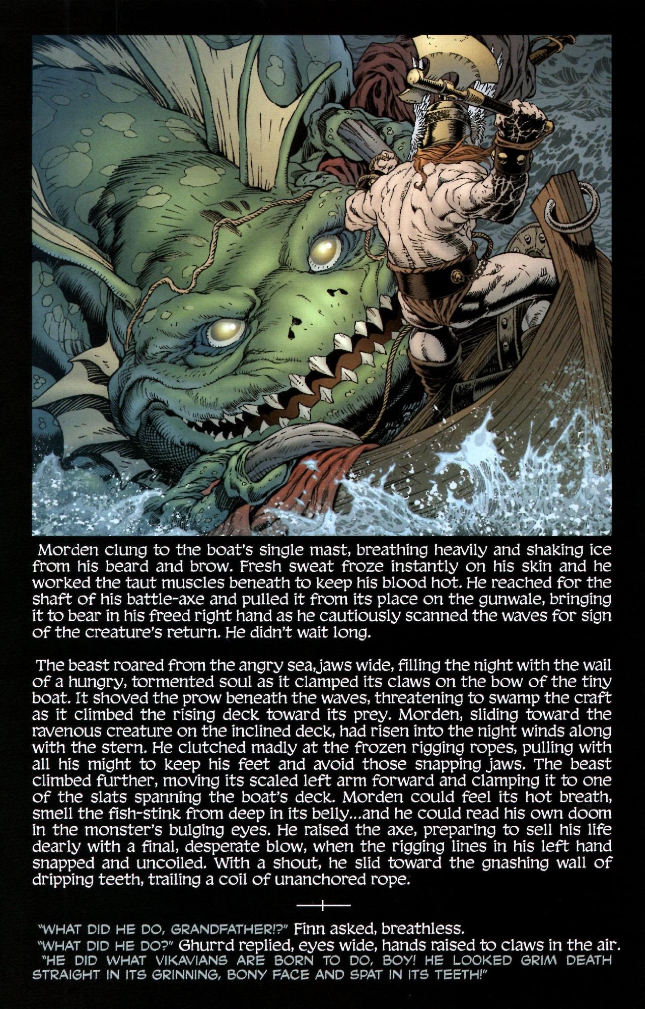 Read online Frank Frazetta's Dark Kingdom comic -  Issue #2 - 9