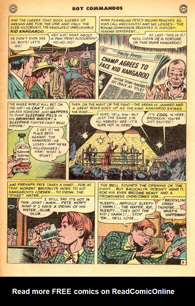 Read online Boy Commandos comic -  Issue #35 - 47