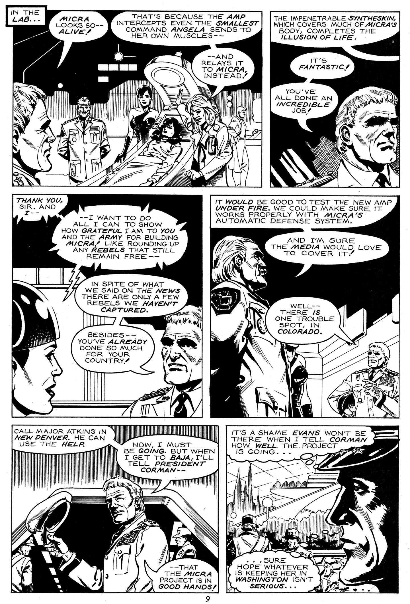 Read online MICRA: Mind Controlled Remote Automaton comic -  Issue #6 - 11