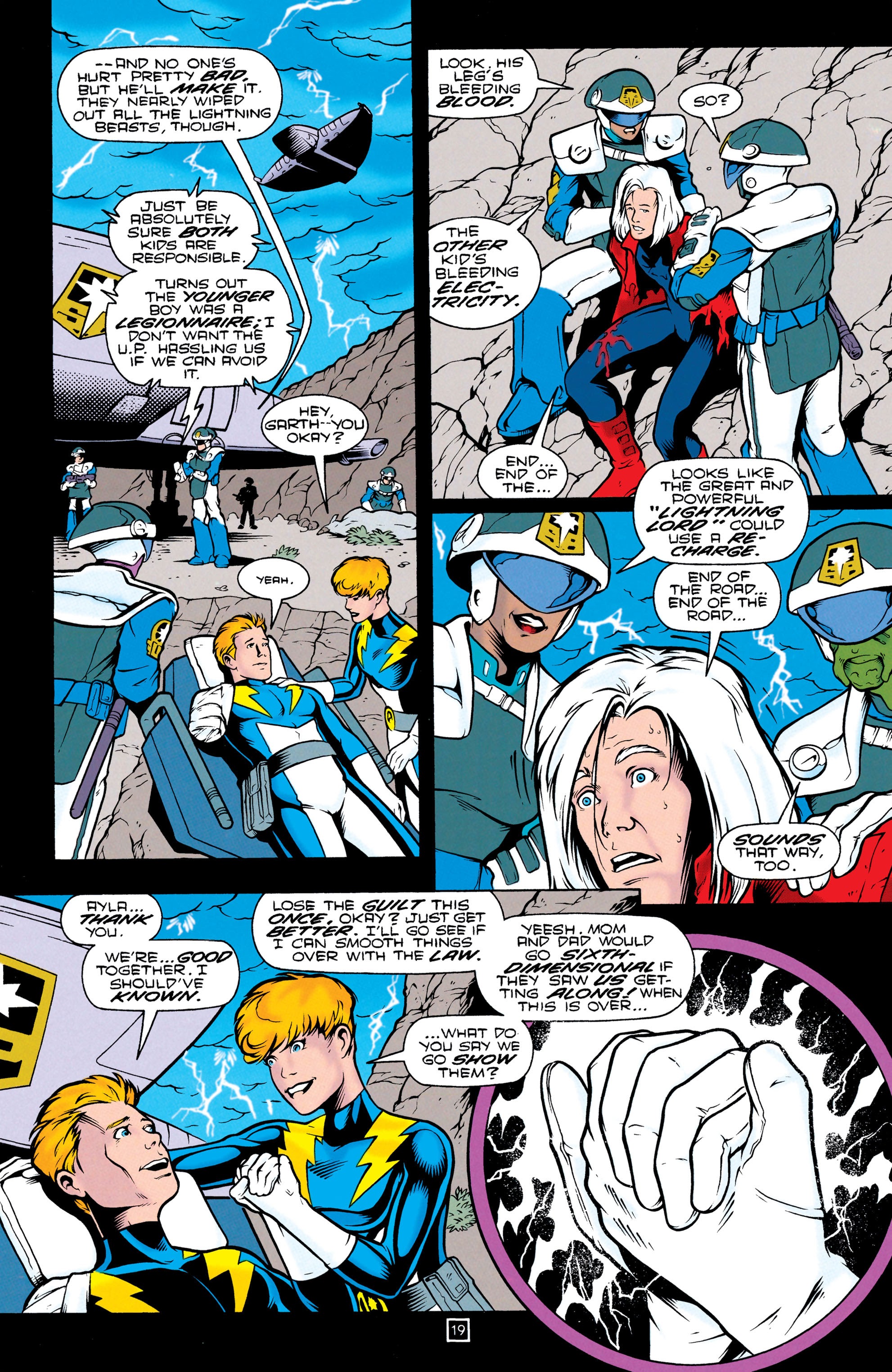 Read online Legionnaires comic -  Issue #30 - 20