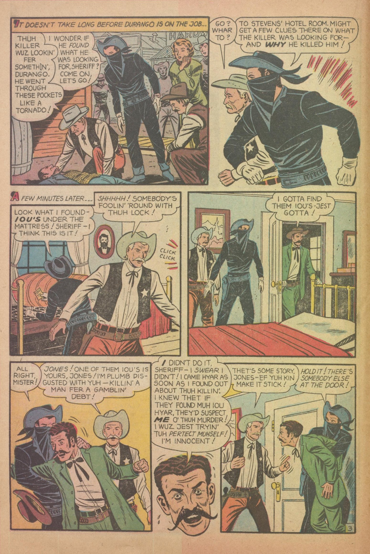Read online Charles Starrett as The Durango Kid comic -  Issue #30 - 12