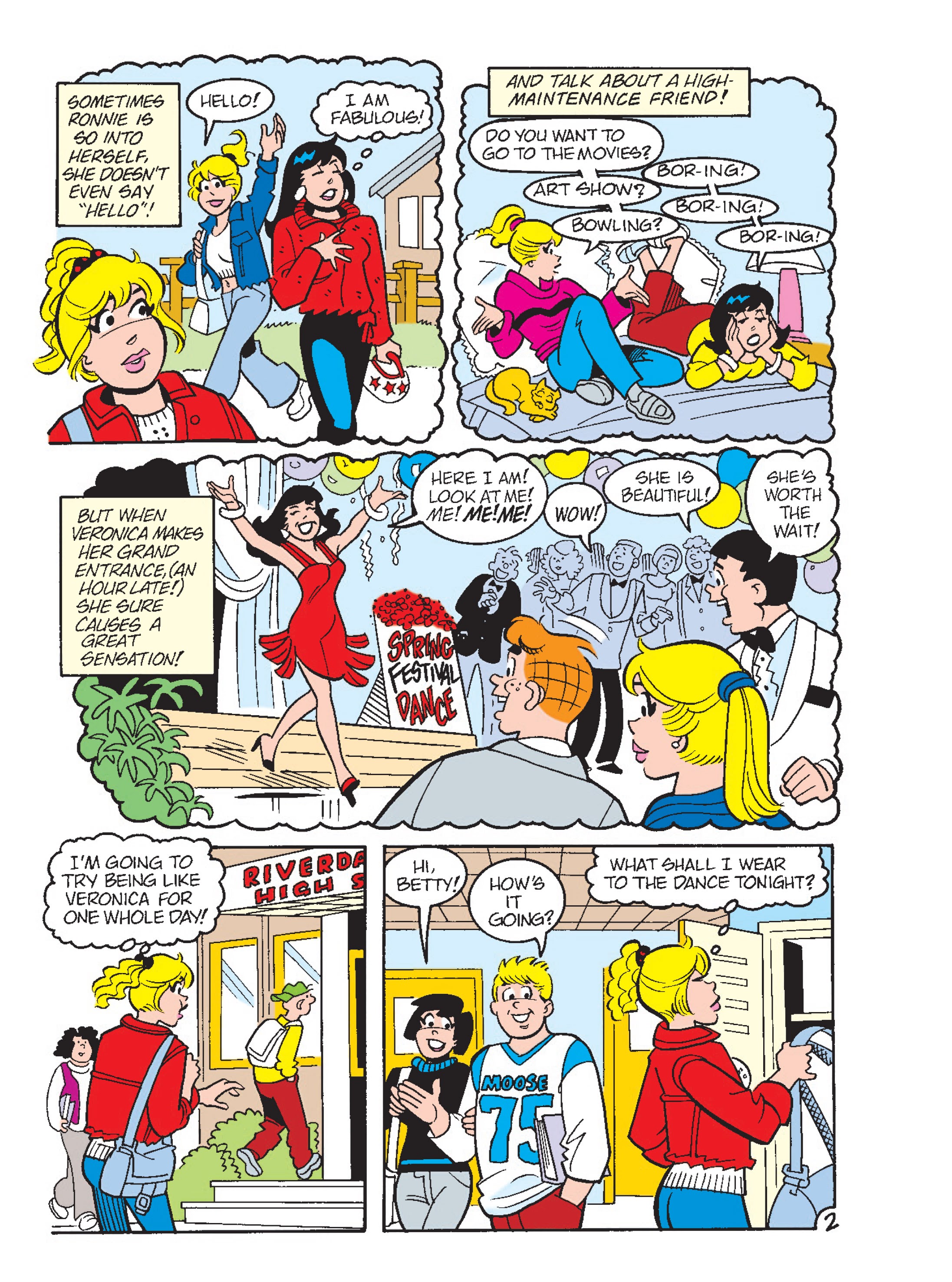 Read online Betty & Veronica Friends Double Digest comic -  Issue #268 - 180