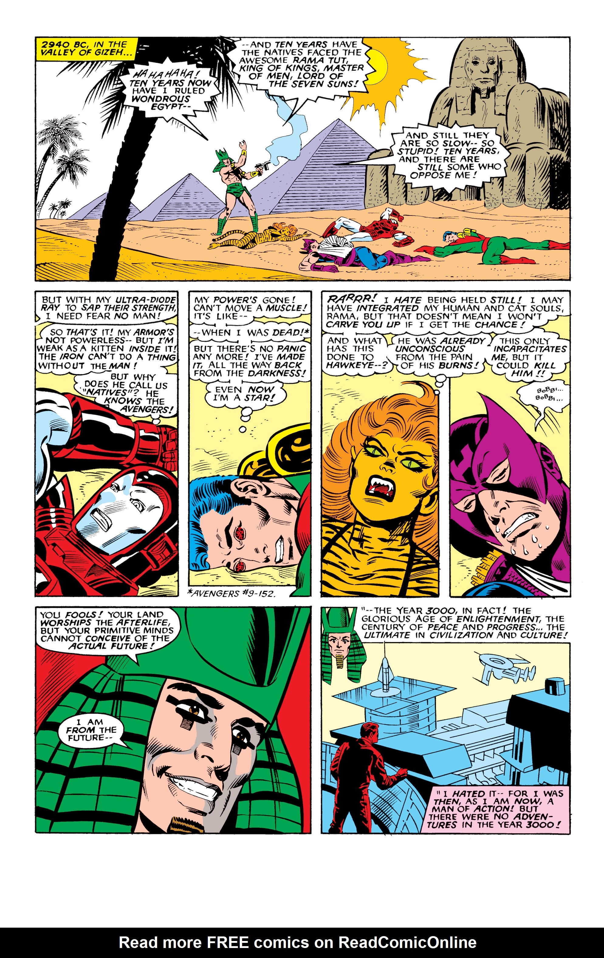 Read online Avengers West Coast Epic Collection: How The West Was Won comic -  Issue #Avengers West Coast Epic Collection Lost in Space-Time (Part 4) - 87