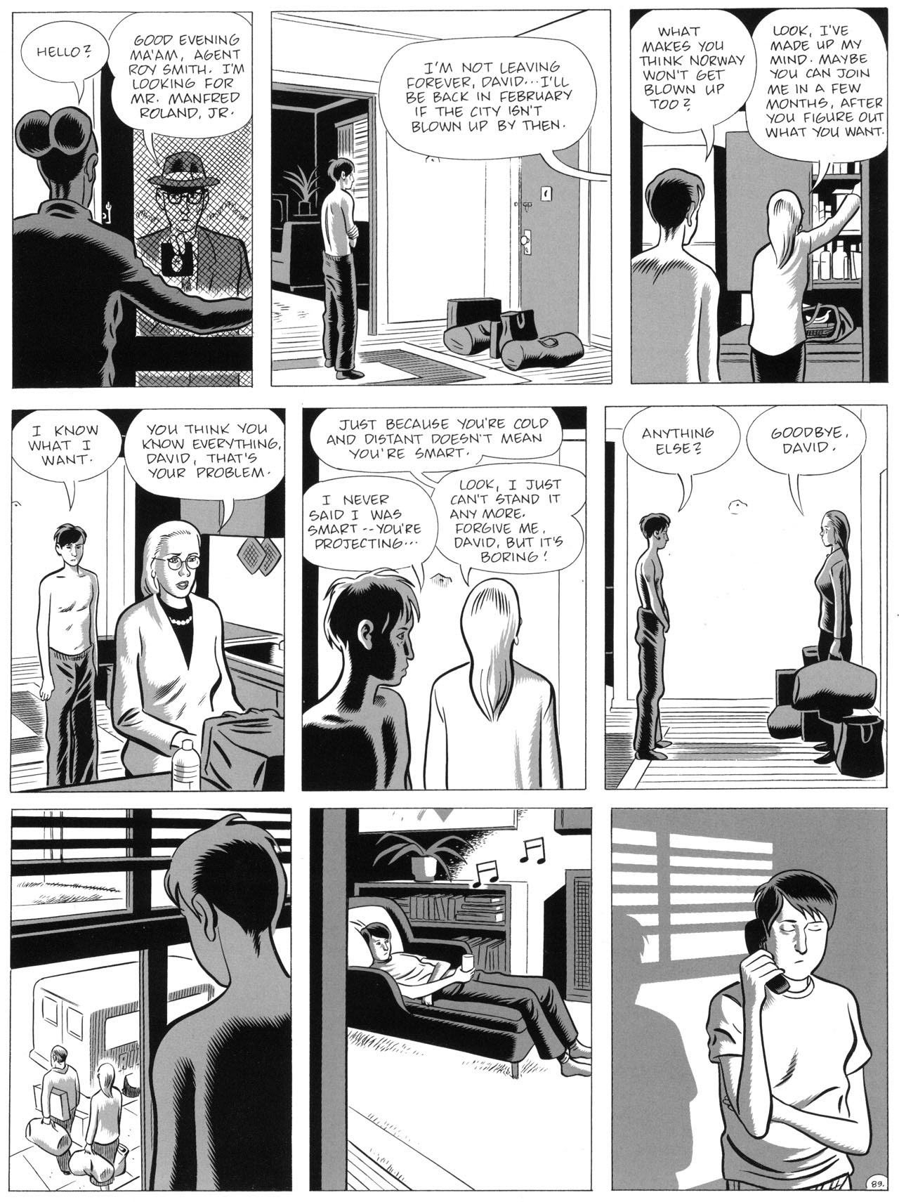 Read online David Boring comic -  Issue # TPB - 99