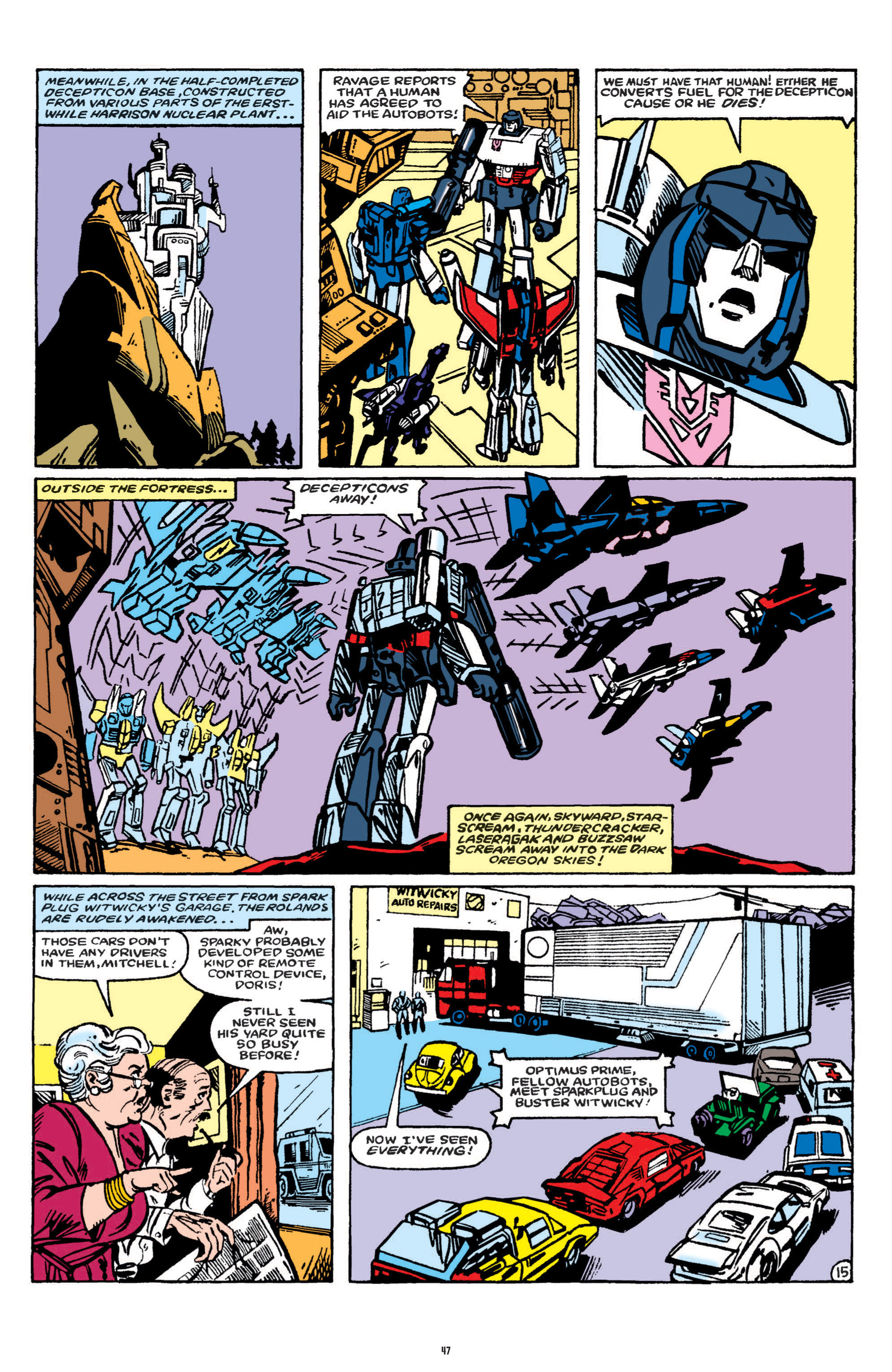 Read online The Transformers Classics comic -  Issue # TPB 1 - 48