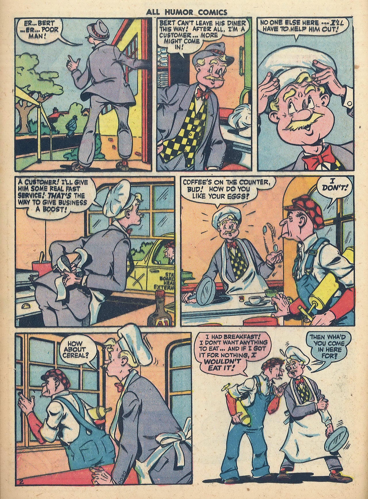 Read online All Humor Comics comic -  Issue #2 - 34