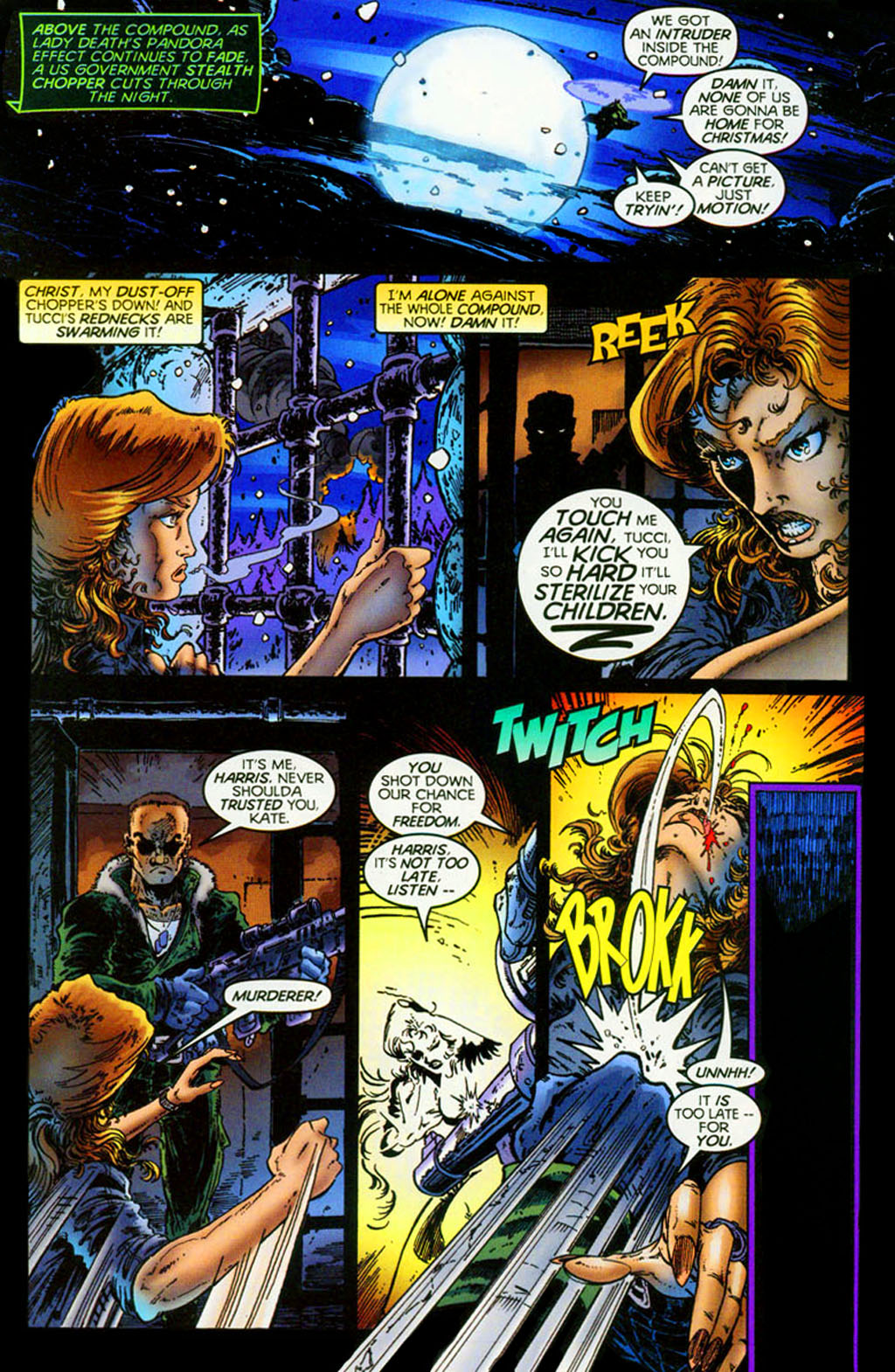 Read online Evil Ernie (1998) comic -  Issue #7 - 14