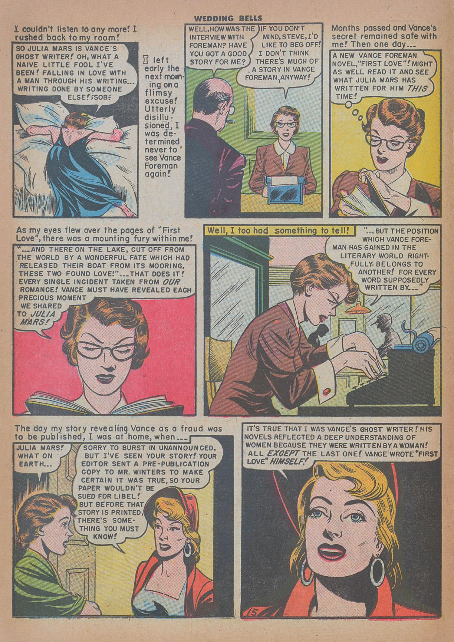 Read online Wedding Bells comic -  Issue #11 - 16