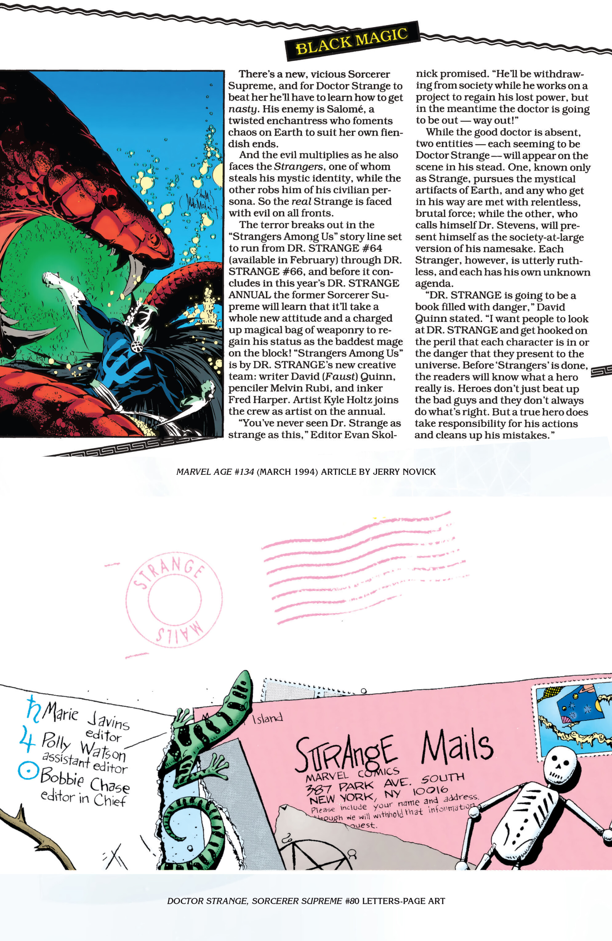 Read online Doctor Strange, Sorcerer Supreme Omnibus comic -  Issue # TPB 3 (Part 11) - 19