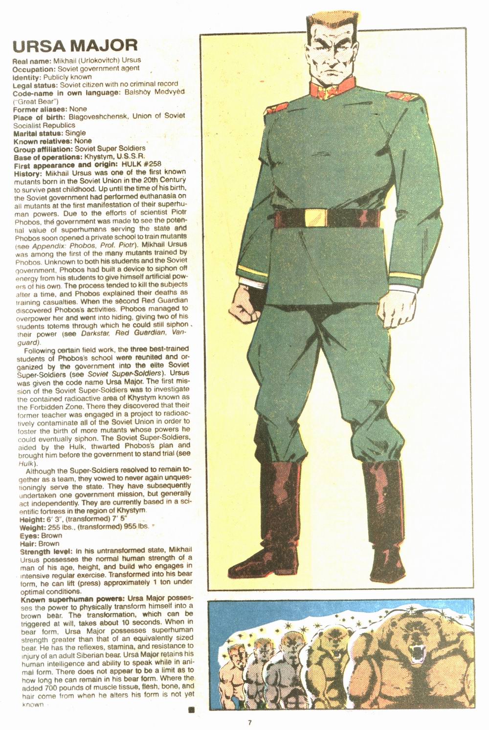 Read online The Official Handbook of the Marvel Universe Deluxe Edition comic -  Issue #14 - 9