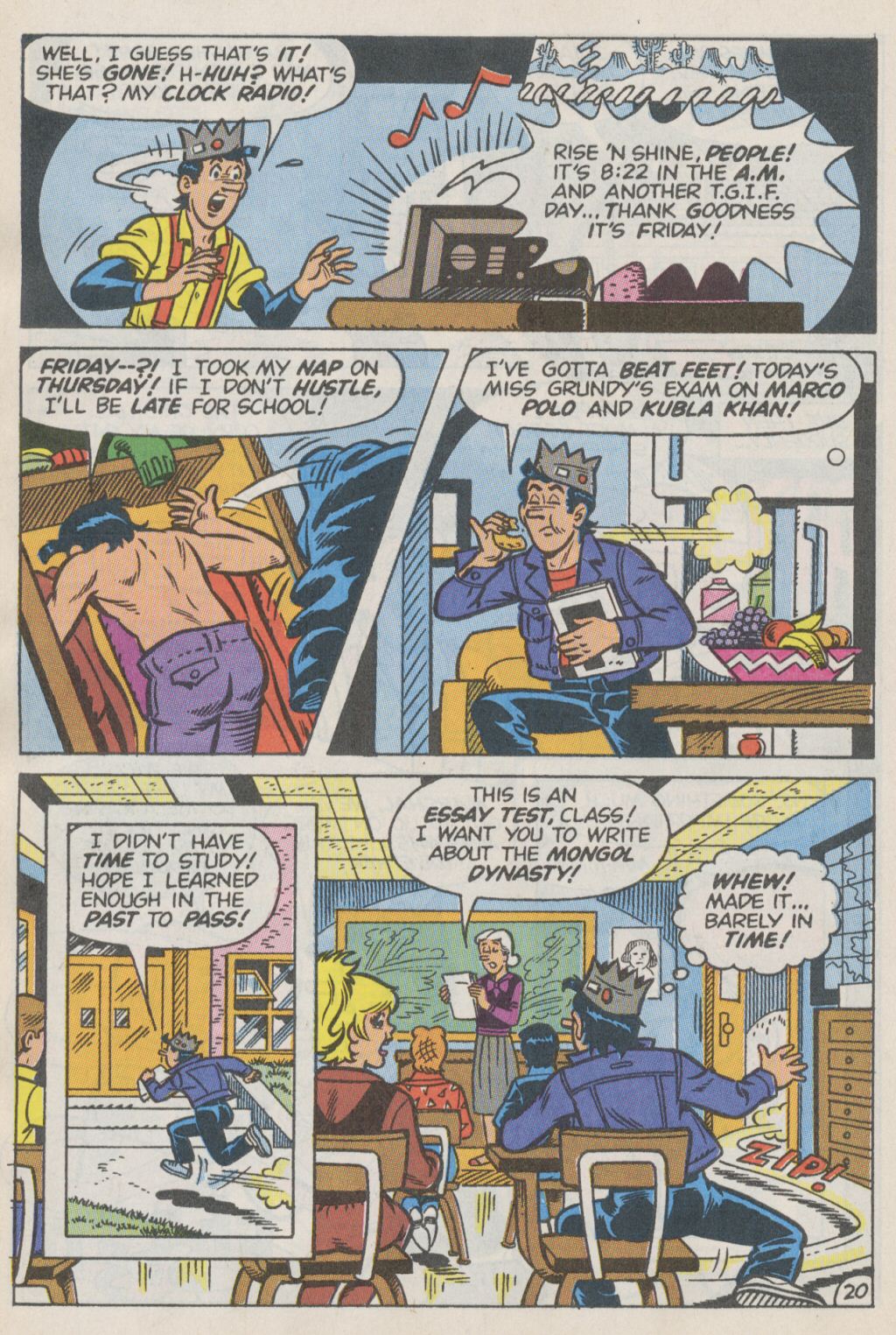 Read online Jughead's Time Police comic -  Issue #1 - 24