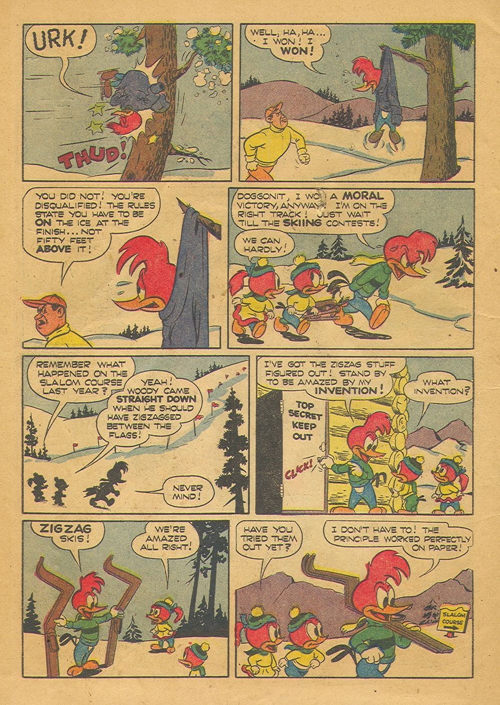 Read online Walter Lantz Woody Woodpecker (1952) comic -  Issue #28 - 6