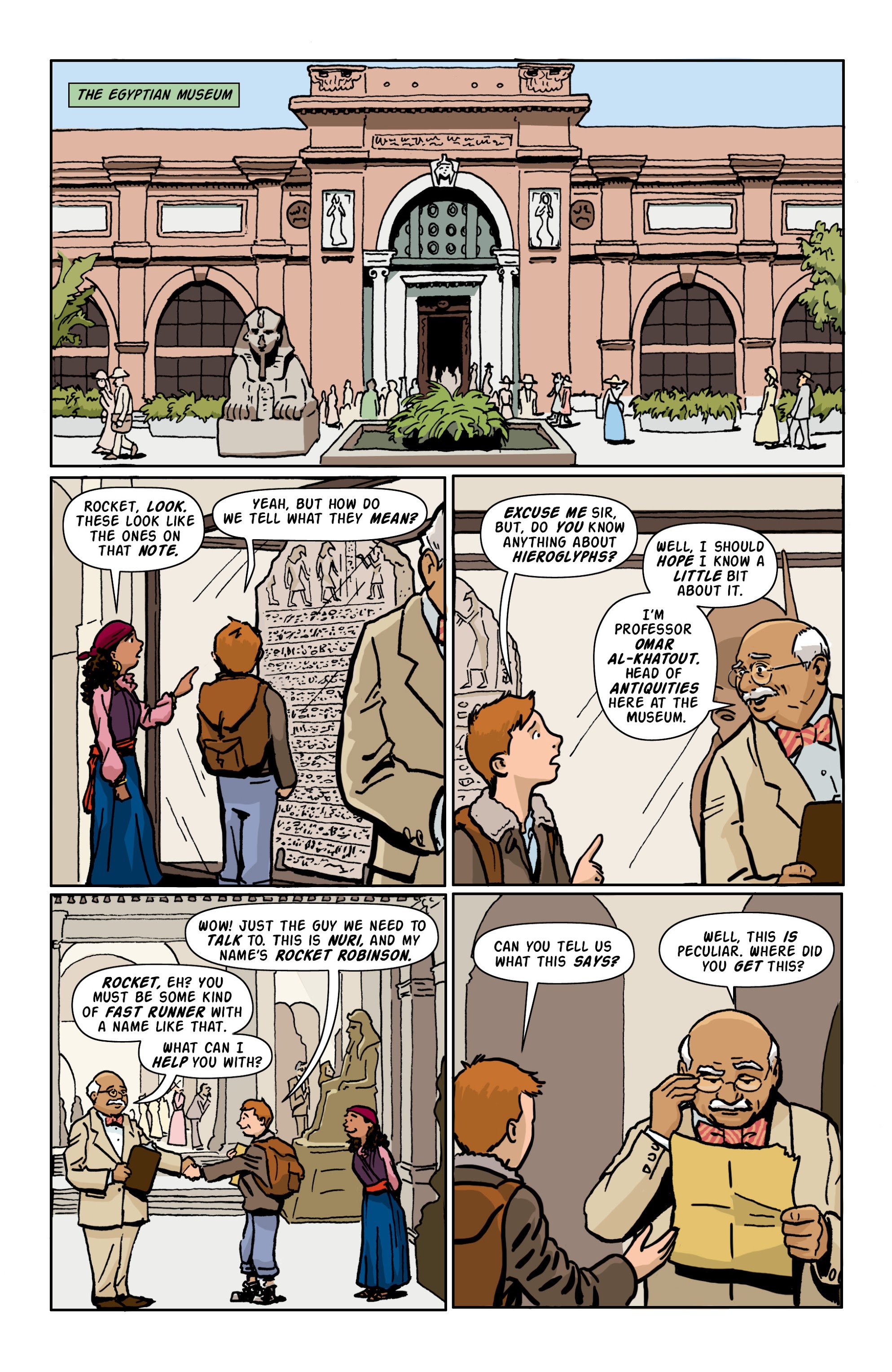 Read online Rocket Robinson and the Pharaoh's Fortune comic -  Issue # TPB (Part 1) - 50