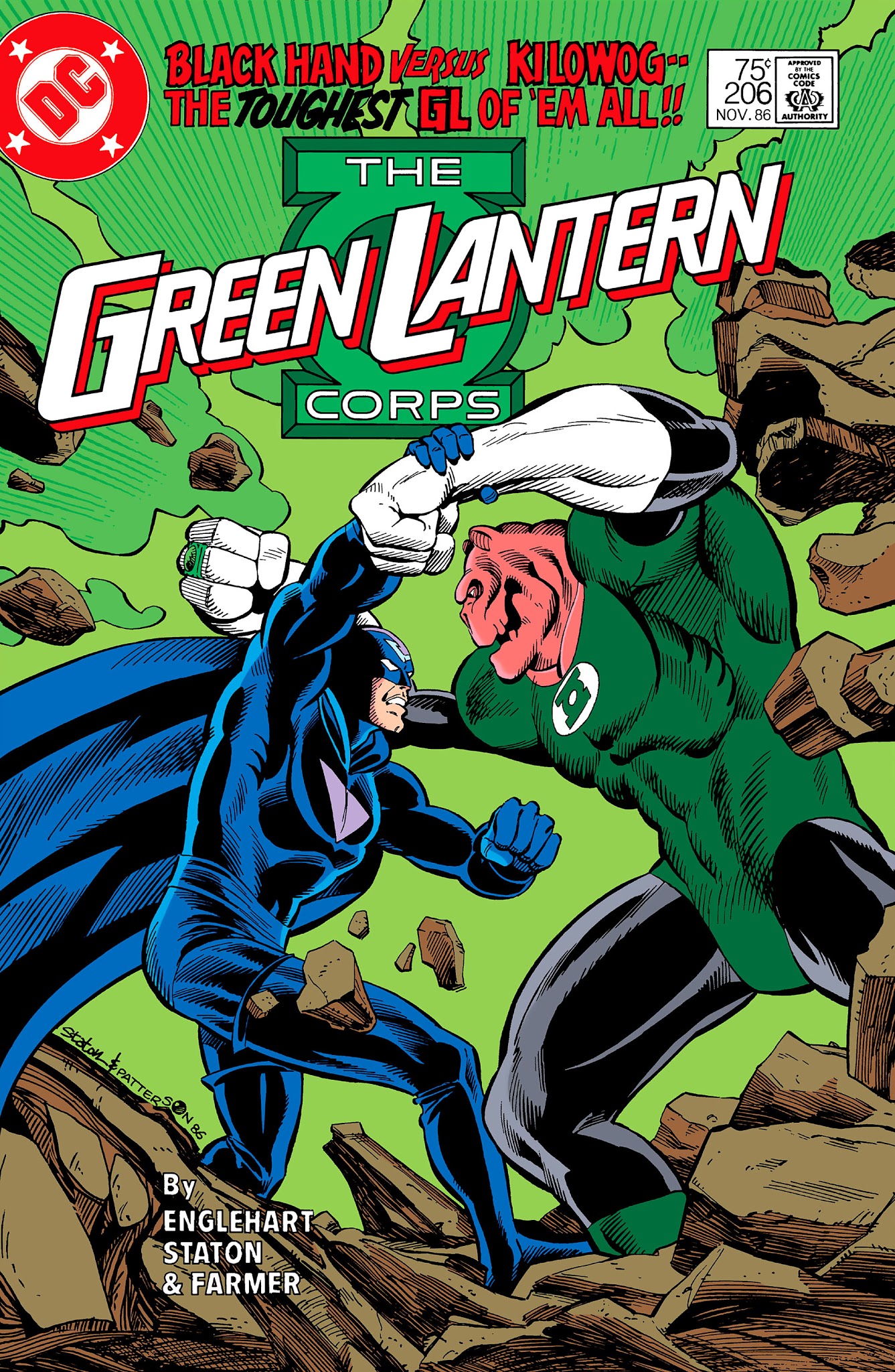 Read online The Green Lantern Corps comic -  Issue #206 - 1