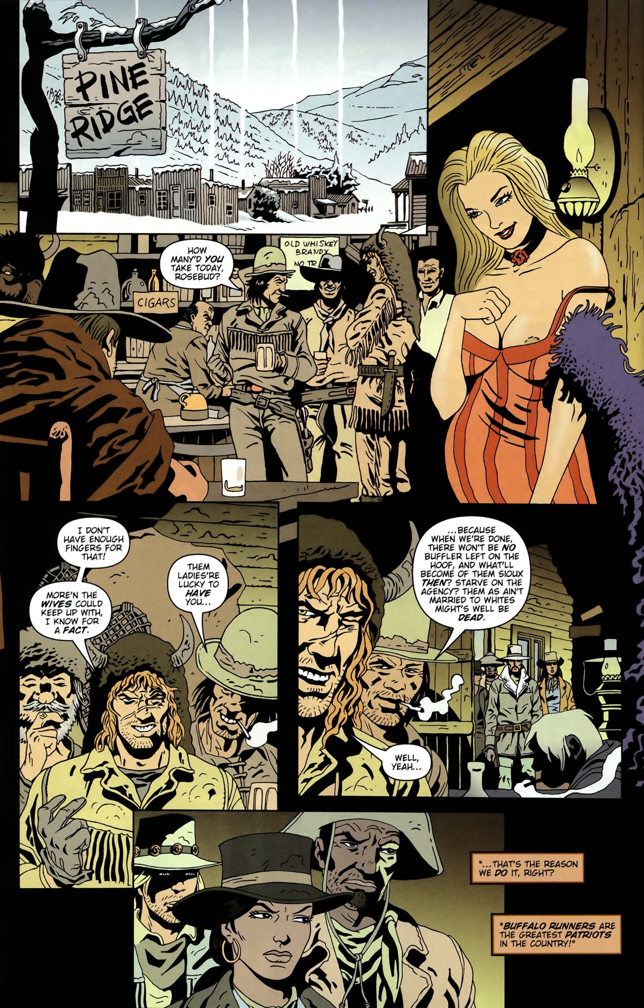 Read online Desperadoes: Buffalo Dreams comic -  Issue #2 - 20