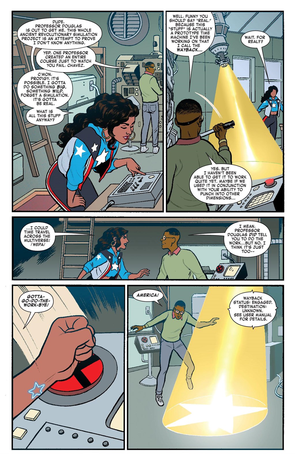 Read online Marvel-Verse (2020) comic -  Issue # America Chavez - 56