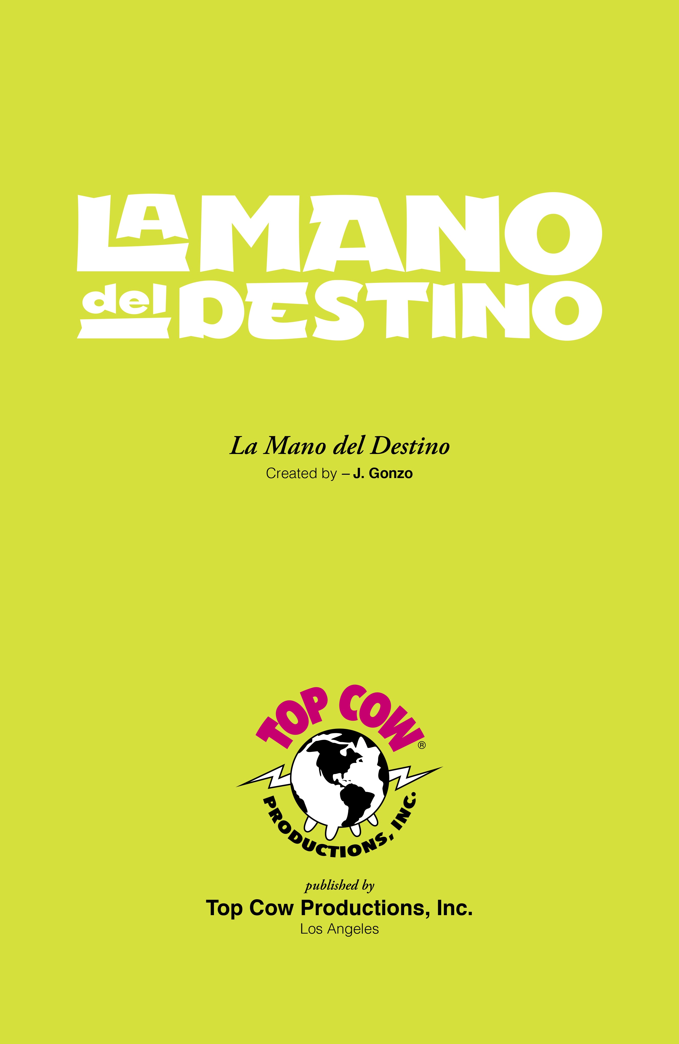 Read online La Mano del Destino comic -  Issue # TPB (Part 1) - 3