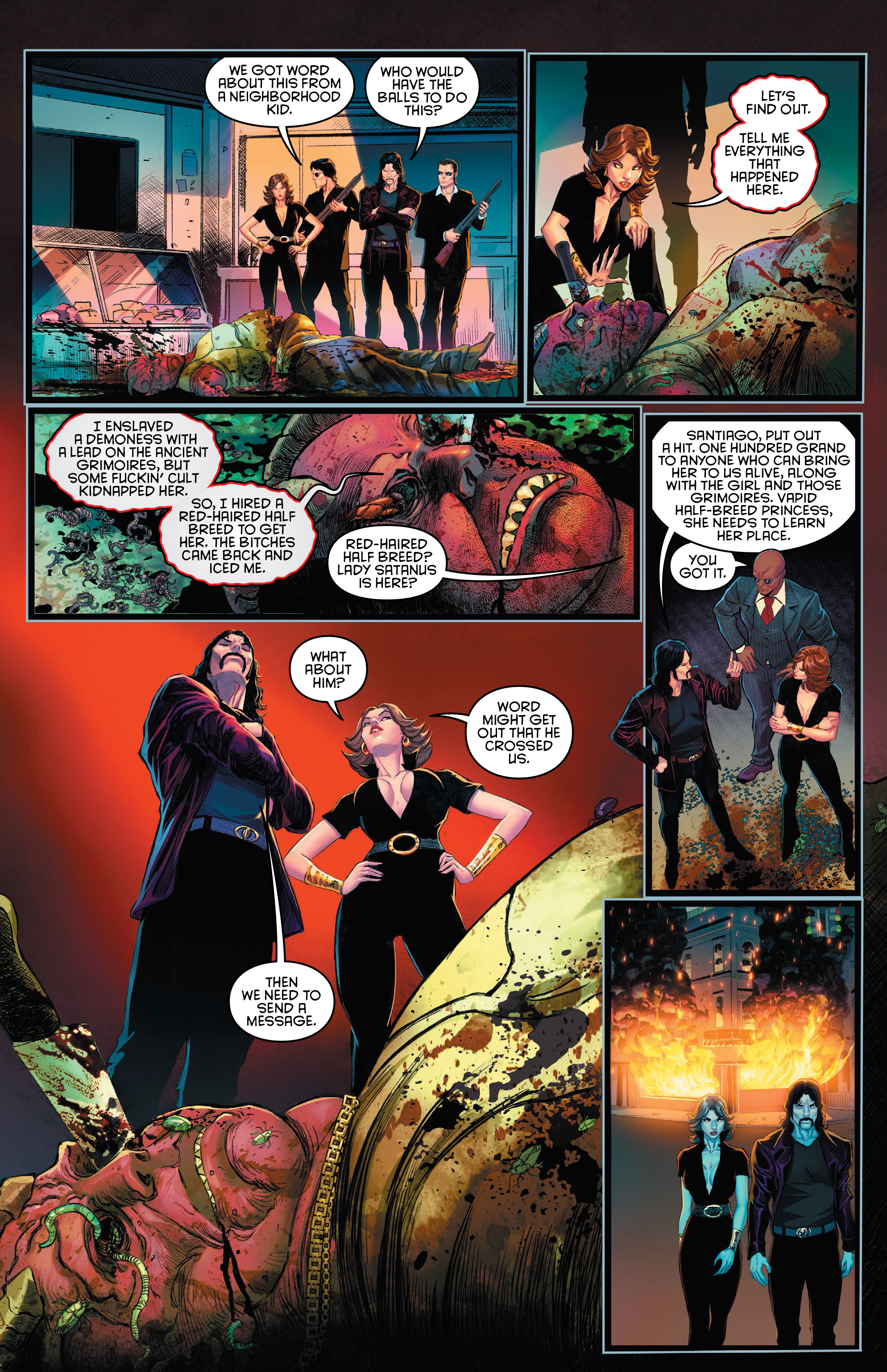 Read online Lady Satanus: Sinister Urge comic -  Issue # TPB - 17