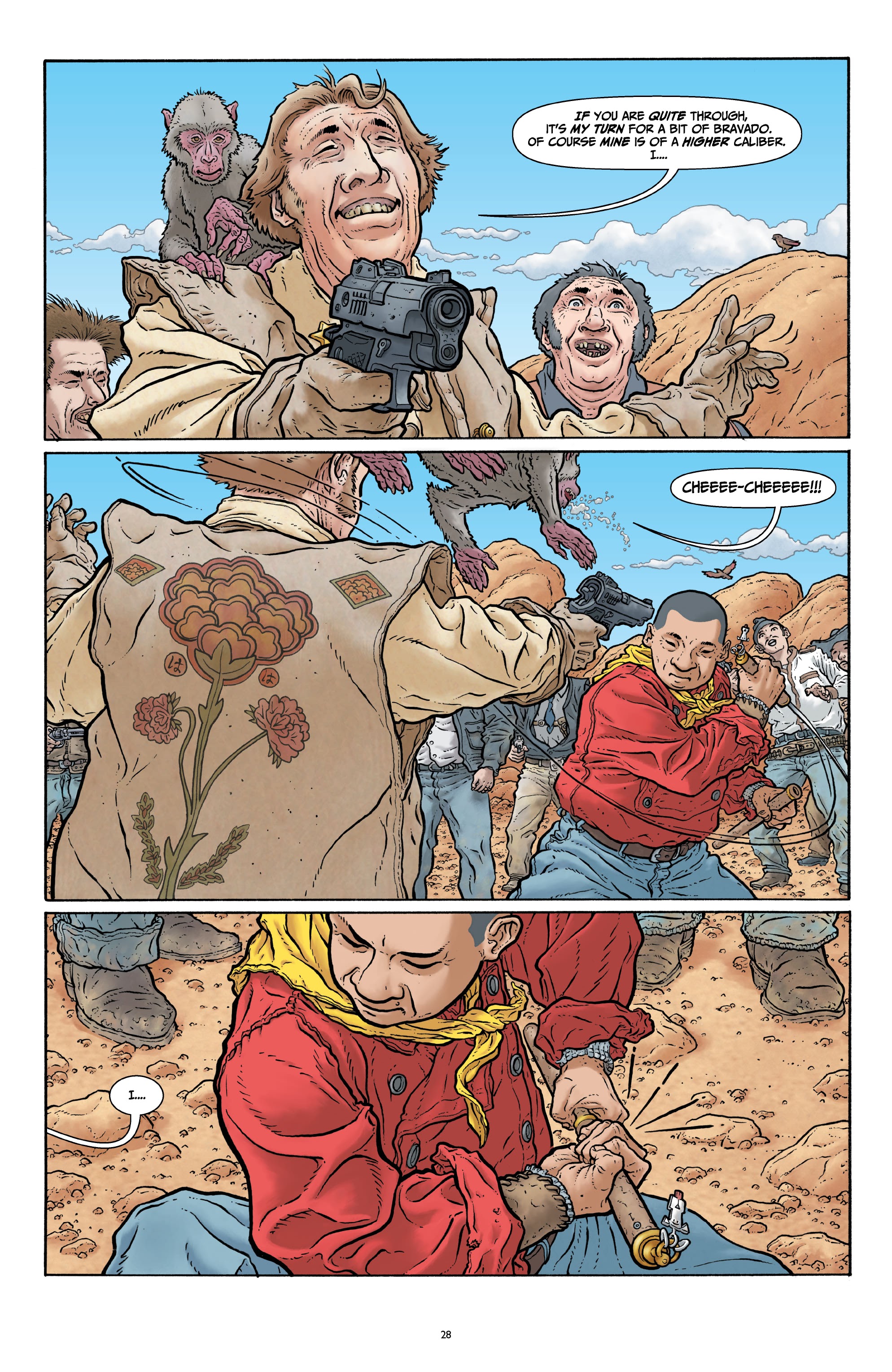 Read online Shaolin Cowboy comic -  Issue # _Start Trek (Part 1) - 21