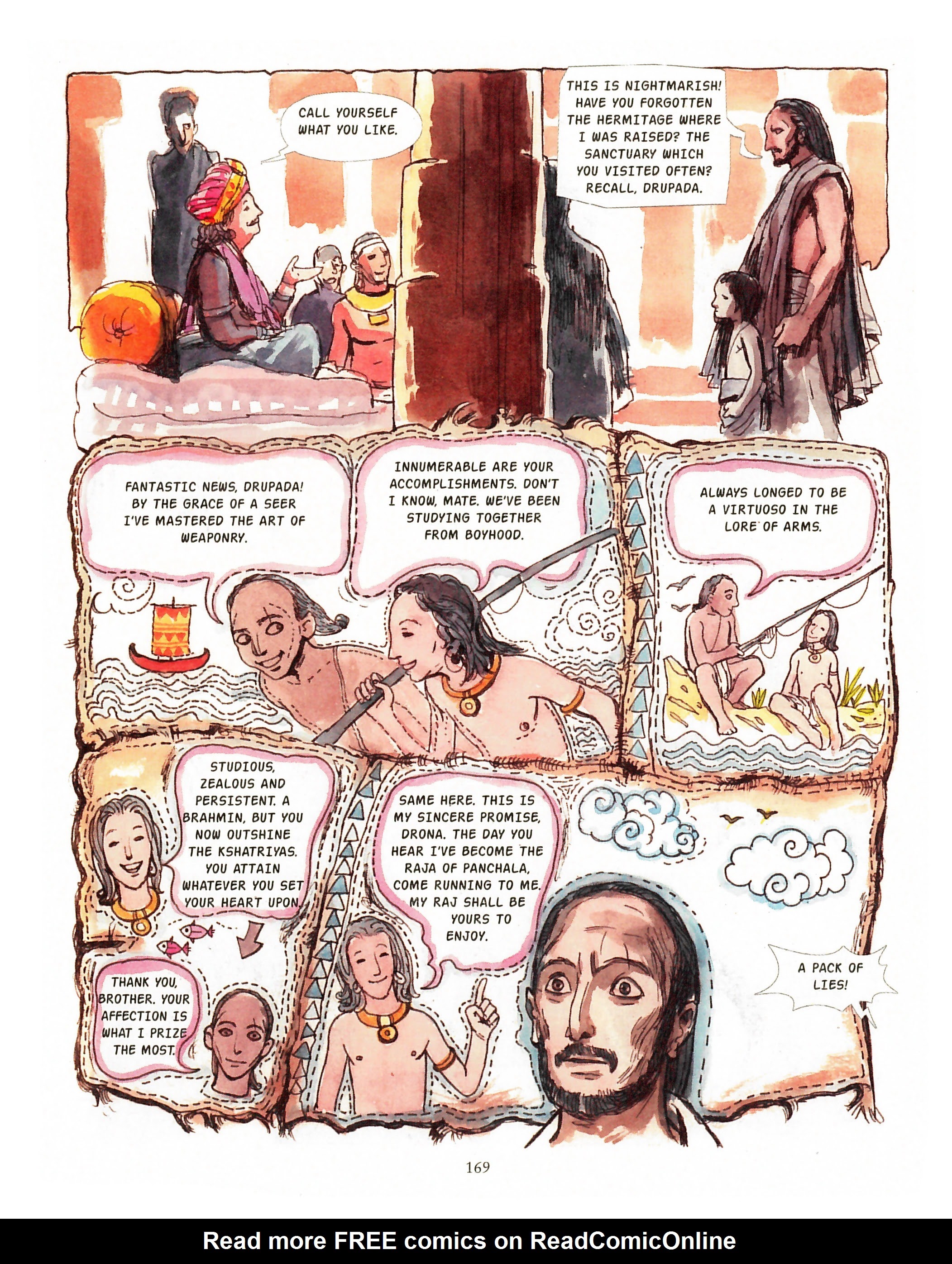 Read online Vyasa: The Beginning comic -  Issue # TPB (Part 2) - 77