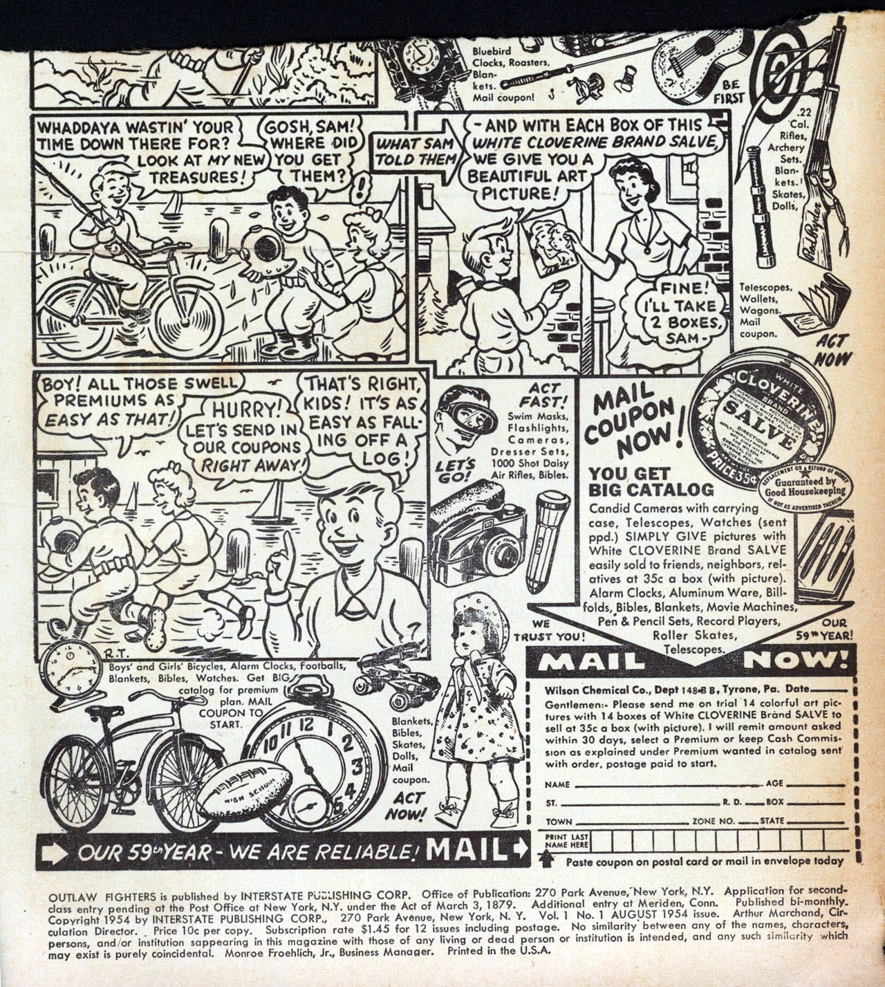 Read online Outlaw Fighters comic -  Issue #1 - 2