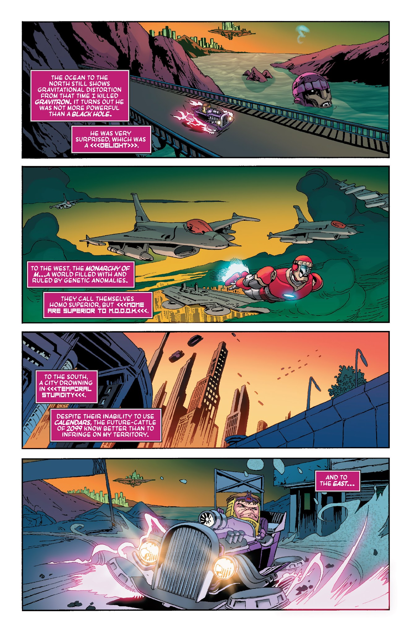 Read online M.O.D.O.K. Assassin comic -  Issue #1 - 13