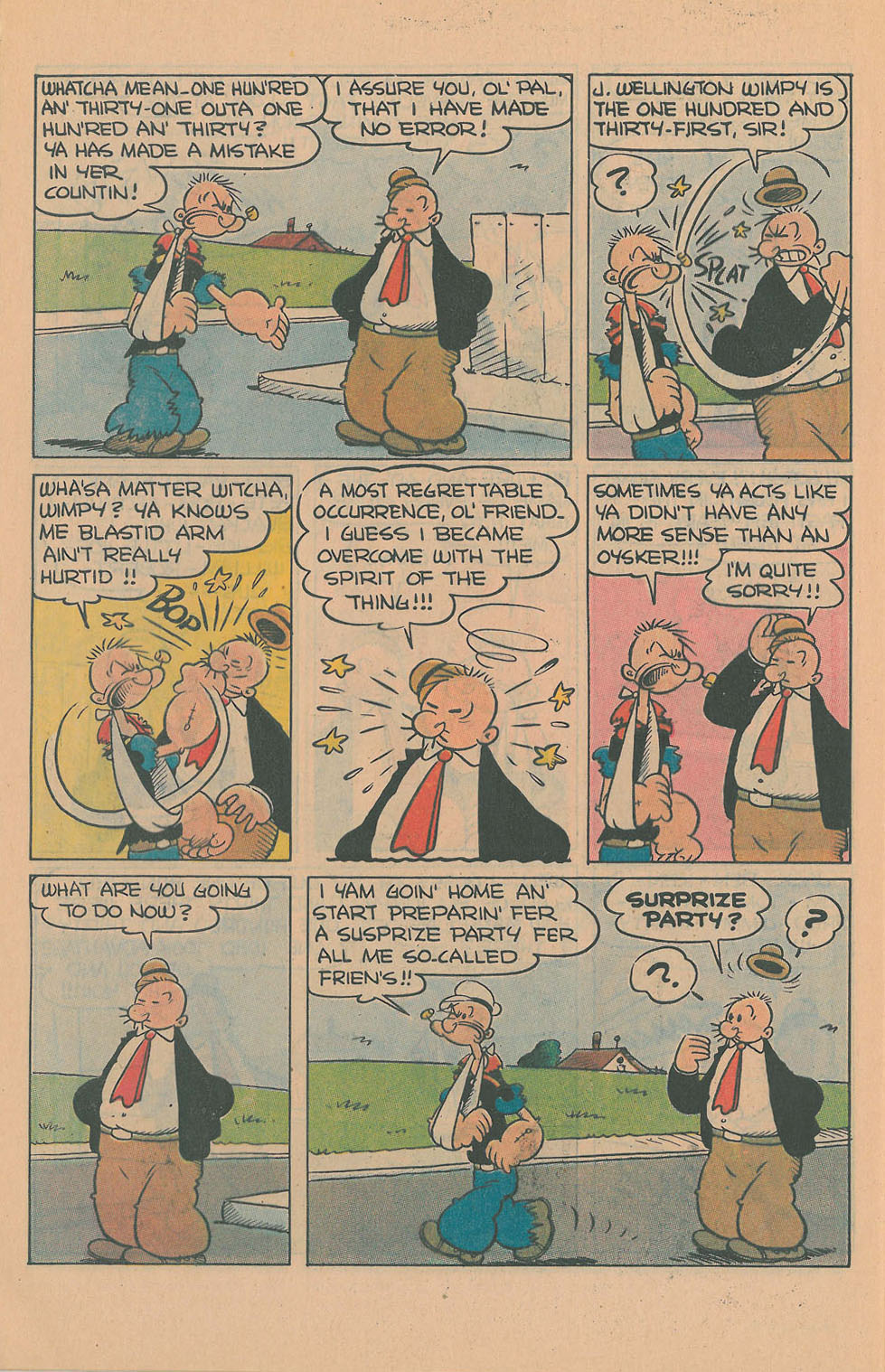 Read online Popeye (1948) comic -  Issue #171 - 32