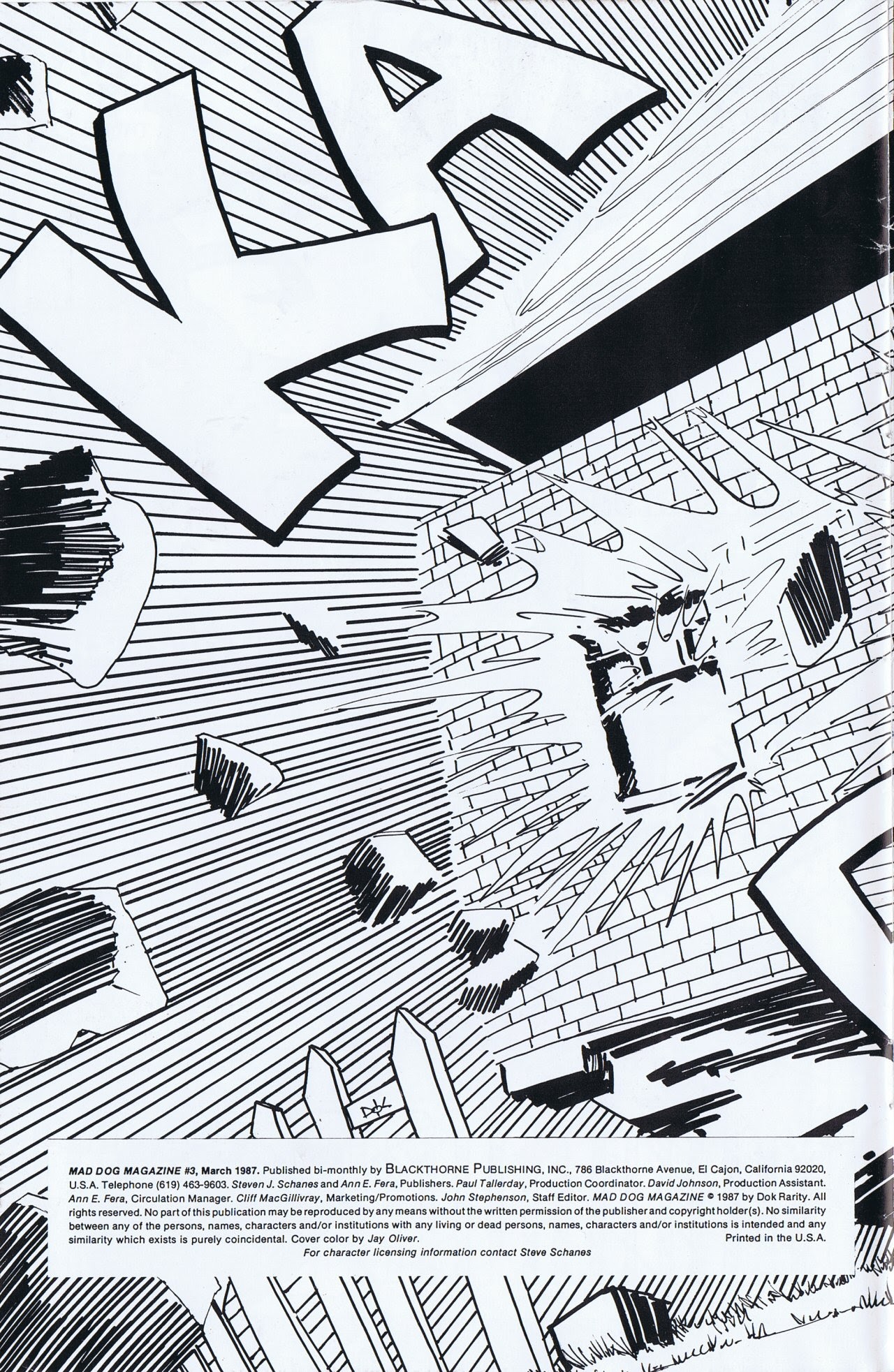 Read online Mad Dog Magazine comic -  Issue #3 - 2