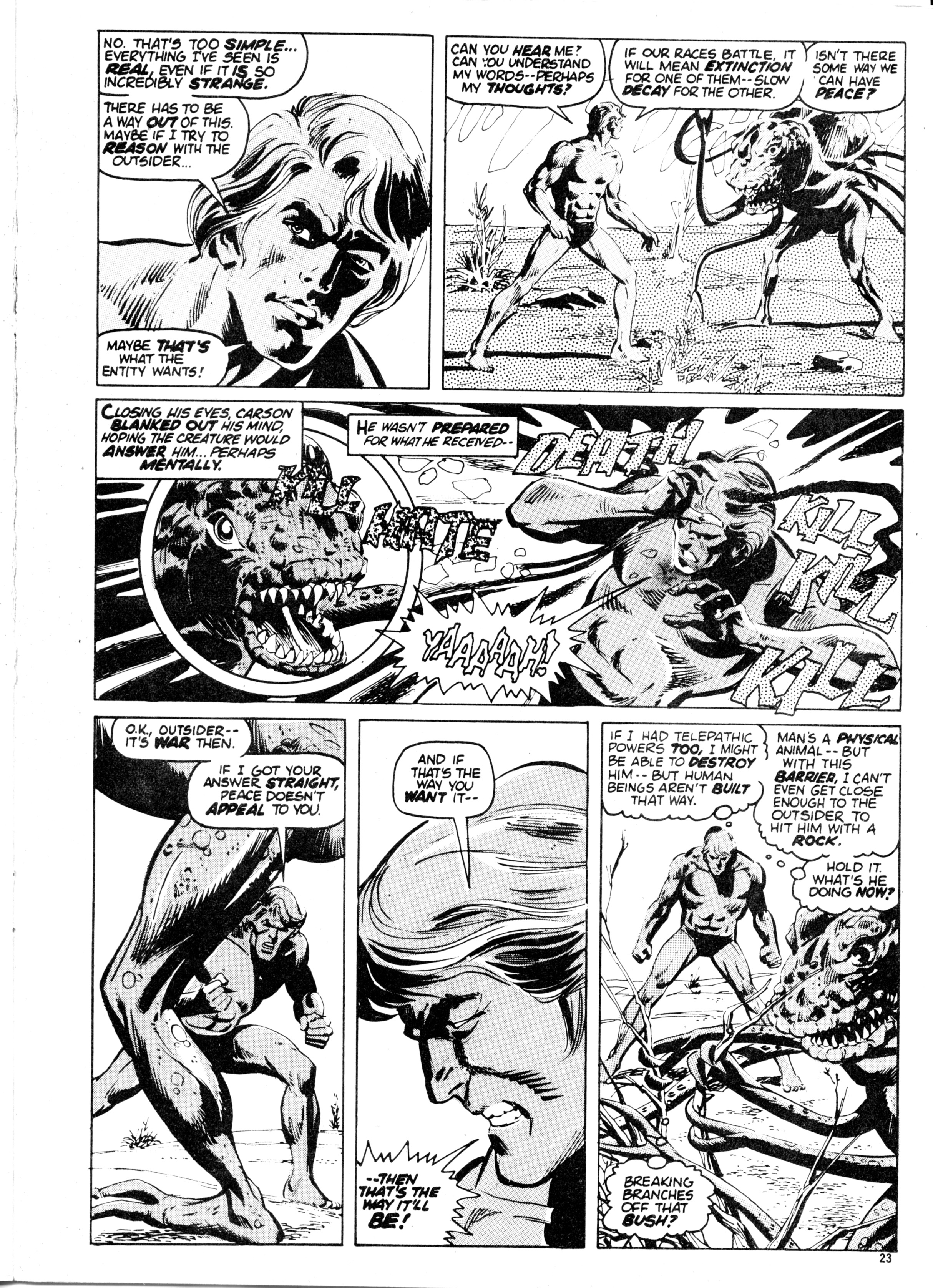 Read online Planet of the Apes (1974) comic -  Issue #14 - 23