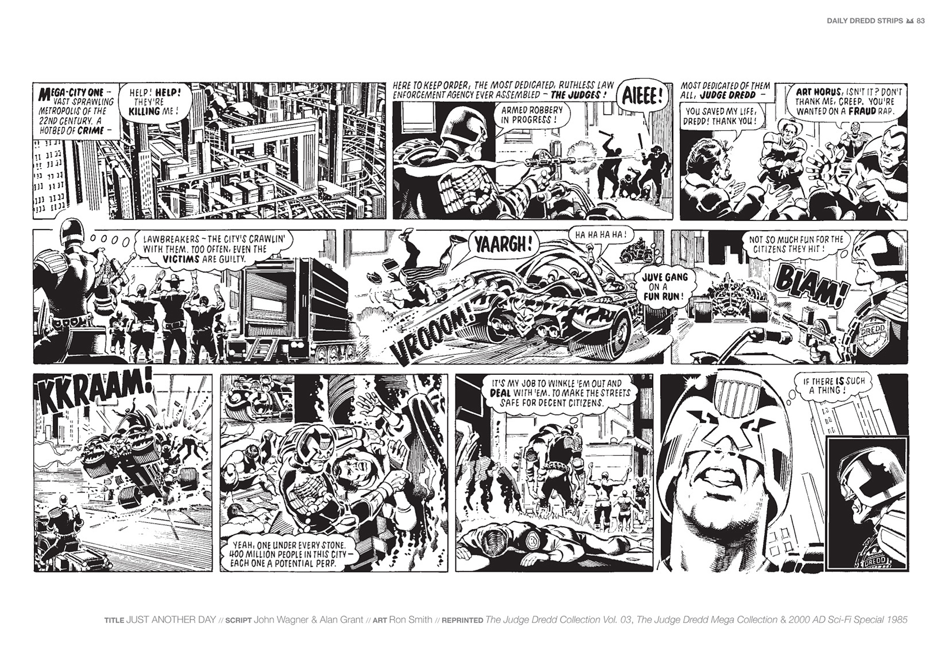 Read online Judge Dredd: The Daily Dredds comic -  Issue # TPB 1 - 86