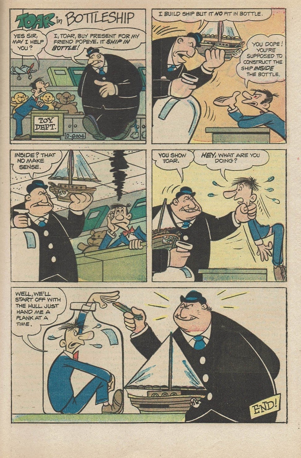 Read online Popeye (1948) comic -  Issue #137 - 31