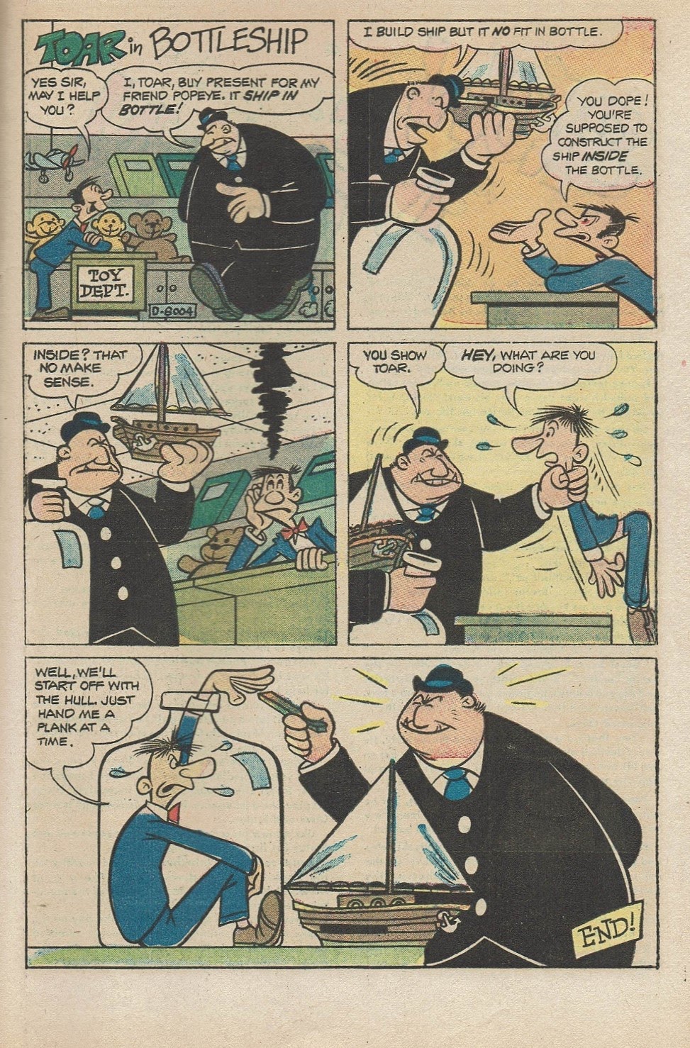 Read online Popeye (1948) comic -  Issue #137 - 31