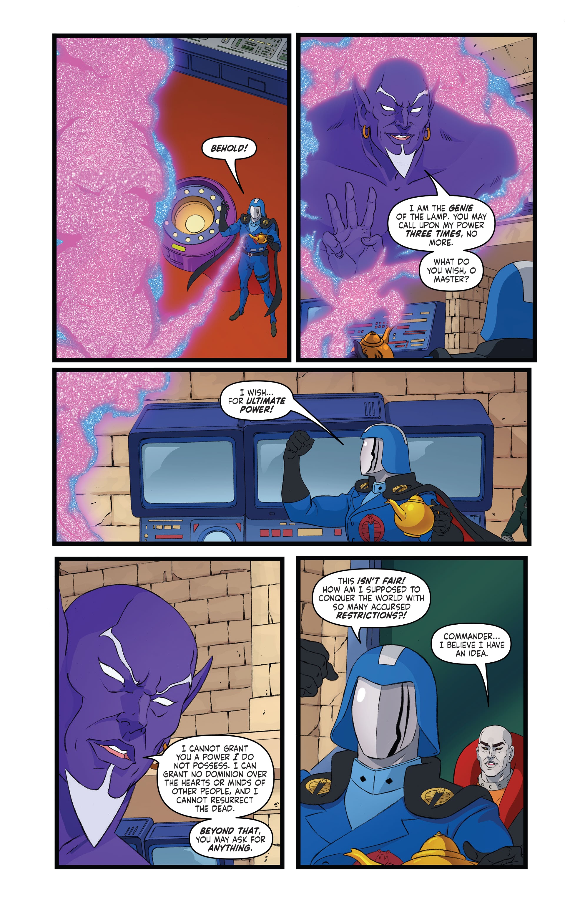 Read online G.I. Joe: Saturday Morning Adventures comic -  Issue #1 - 6