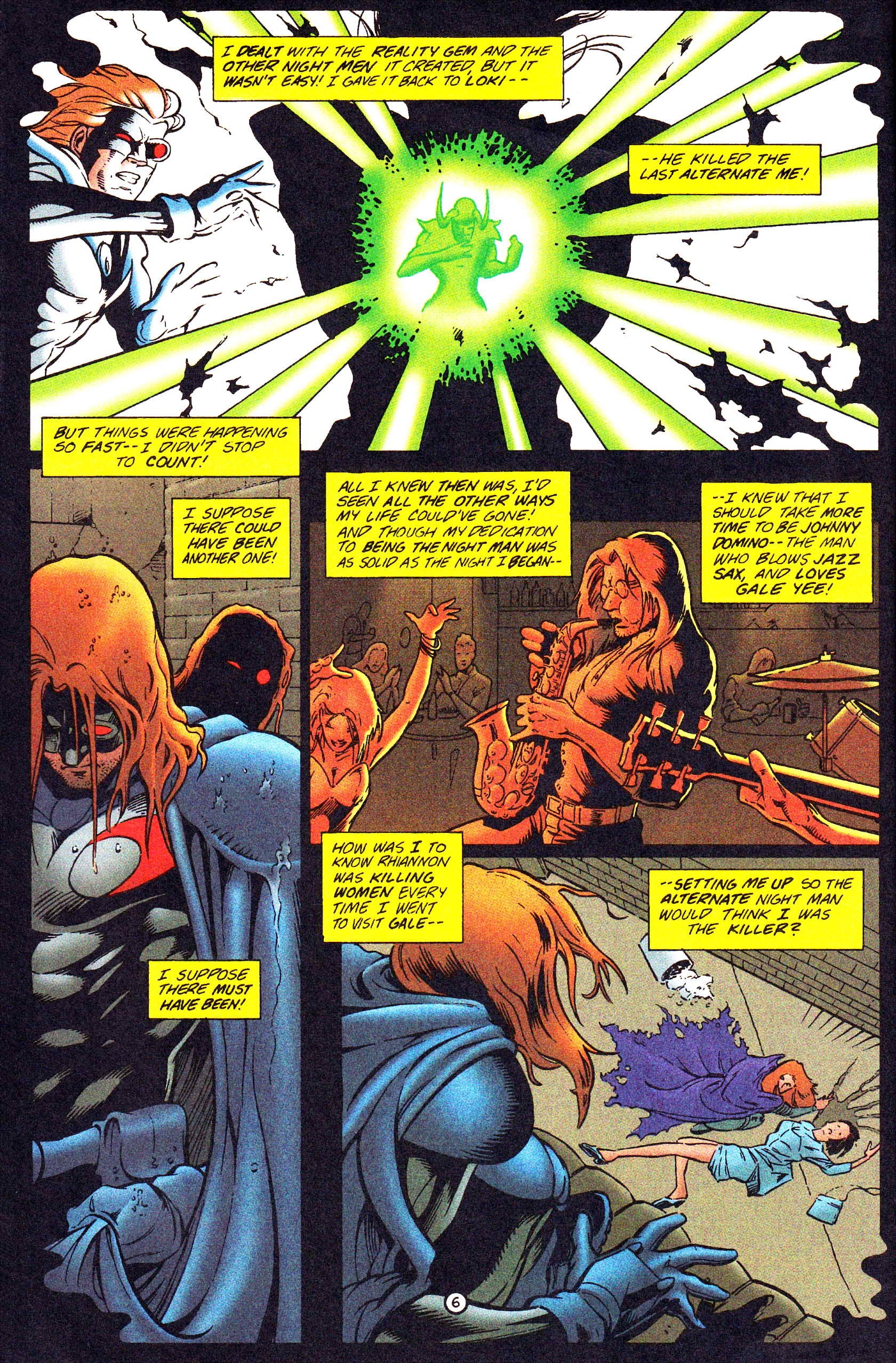 Read online The Night Man: Infinity comic -  Issue # Full - 8