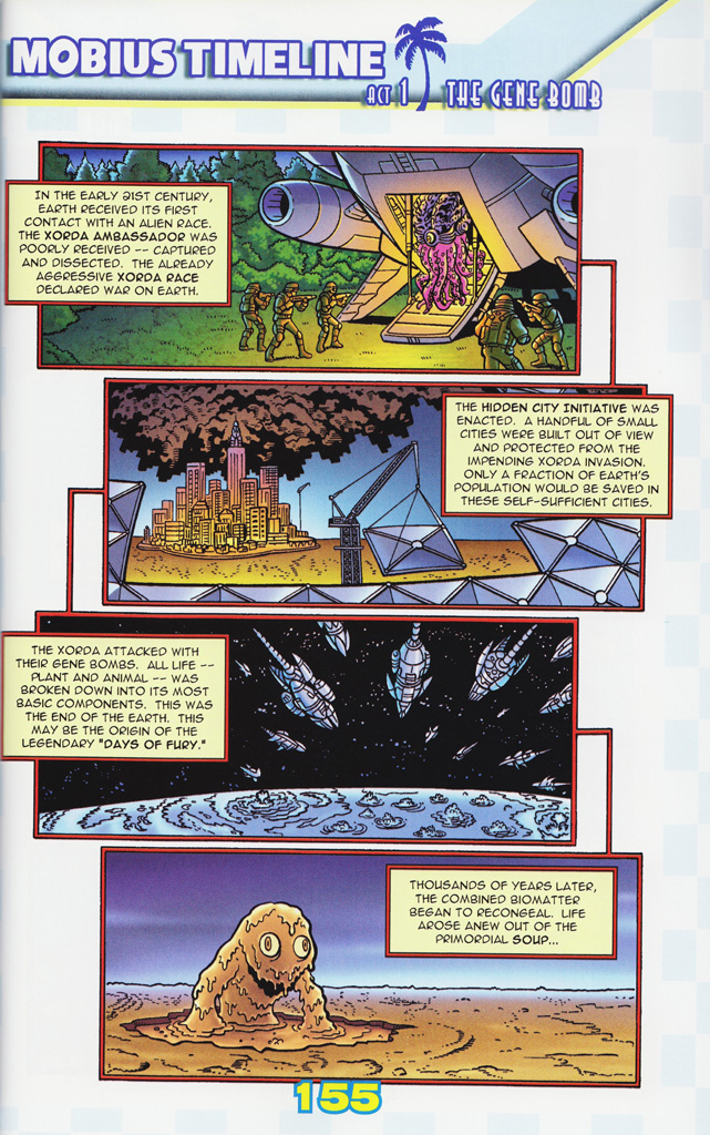 Read online Sonic the Hedgehog: The Complete Sonic Comic Encyclopedia comic -  Issue # TPB - 157