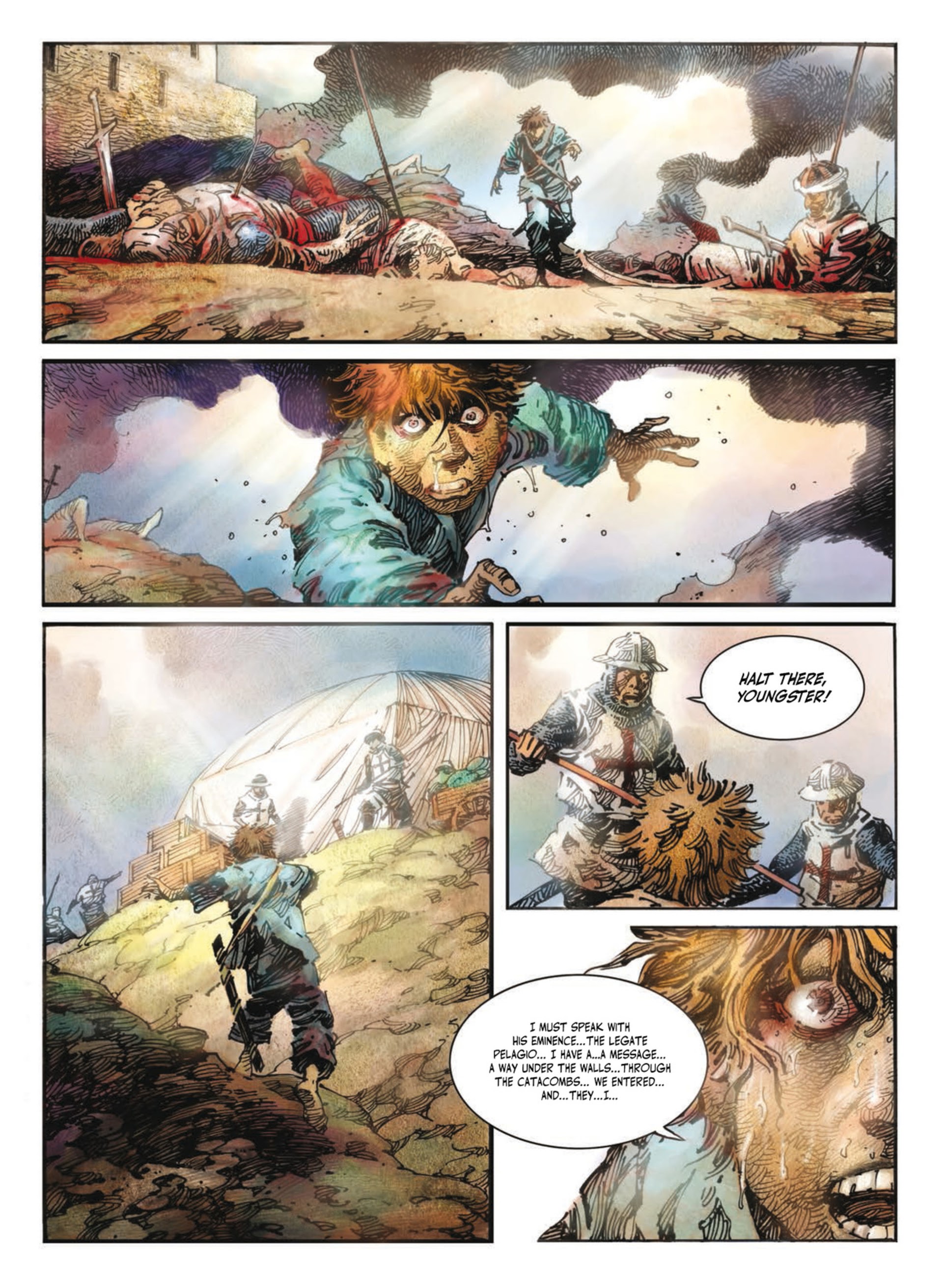 Read online Crusades comic -  Issue #1 - 19