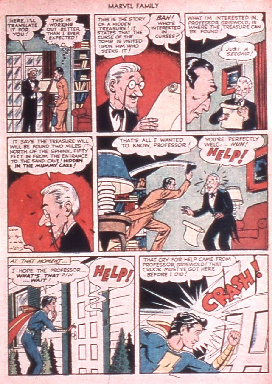 Read online The Marvel Family comic -  Issue #39 - 19