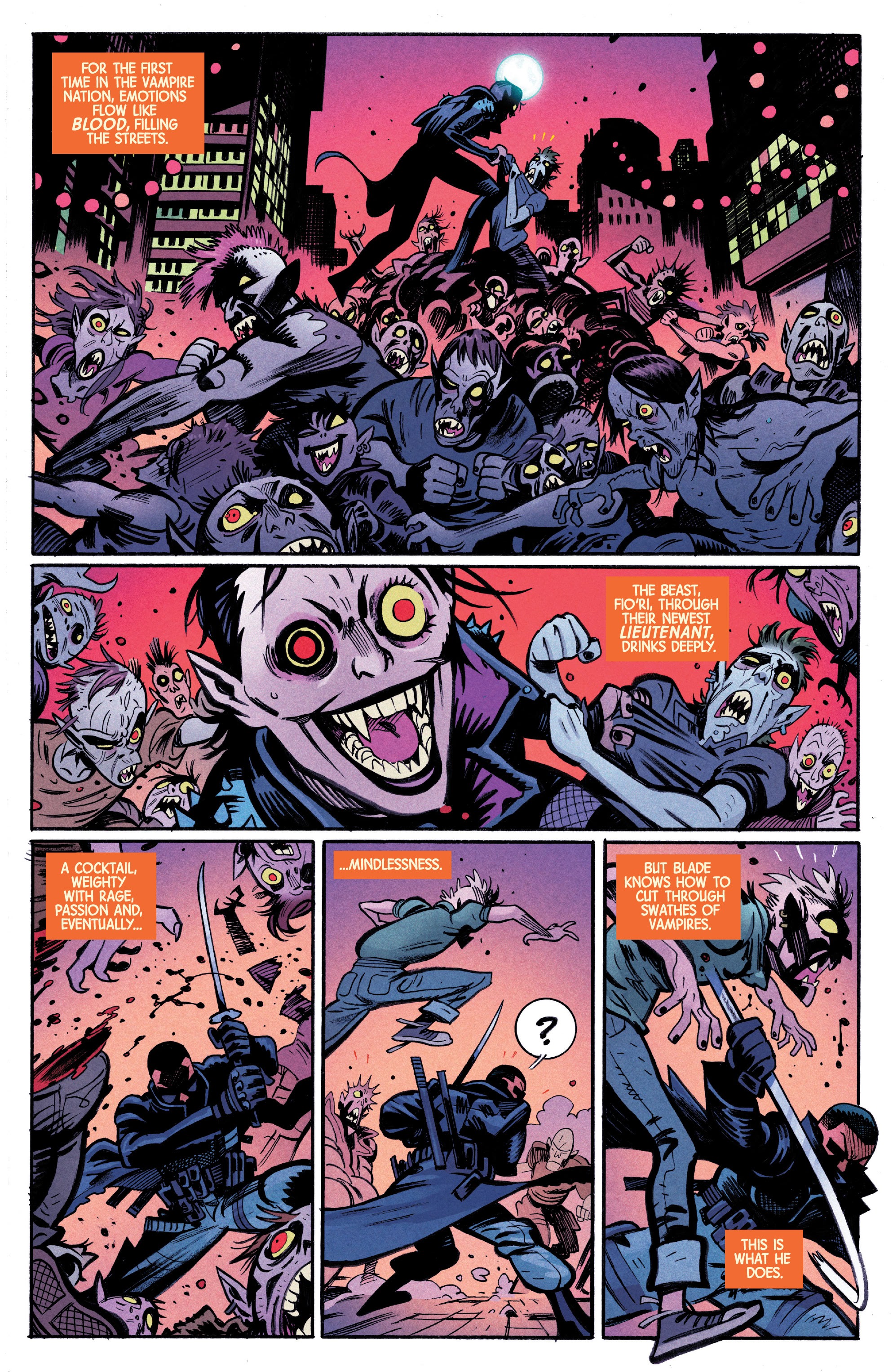 Read online Death of Doctor Strange: One-Shots comic -  Issue # Blade - 23