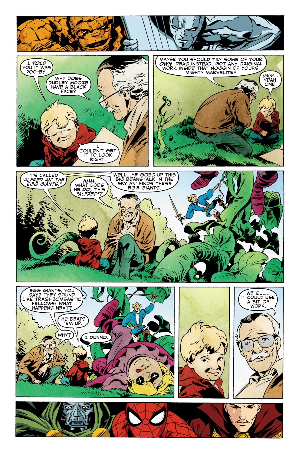 Read online Stan Lee Meets Silver Surfer comic -  Issue # Full - 16