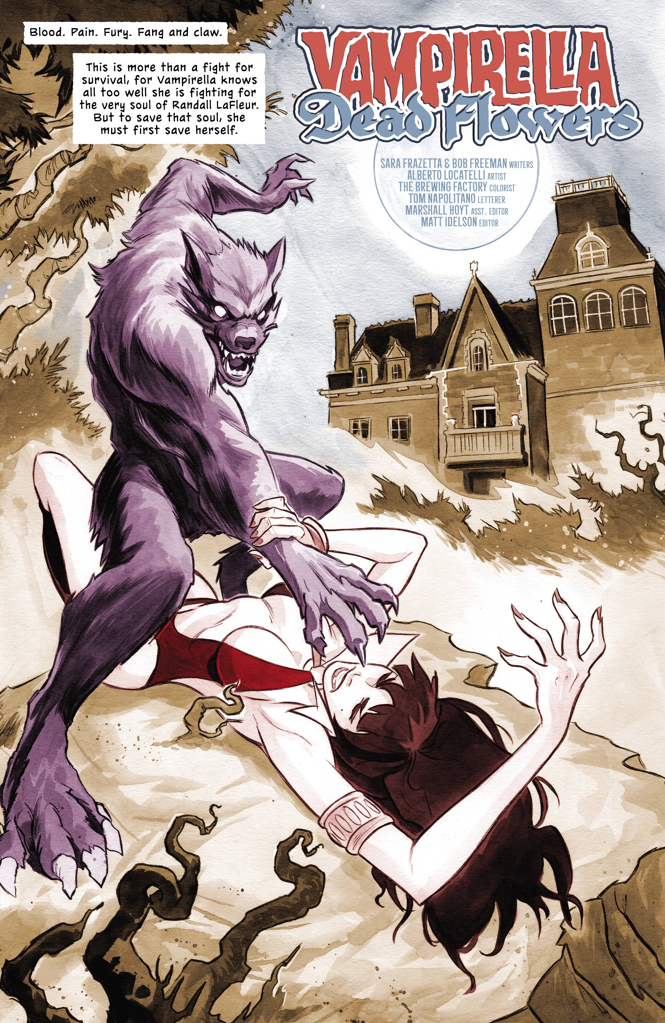 Read online Vampirella: Dead Flowers comic -  Issue #2 - 9