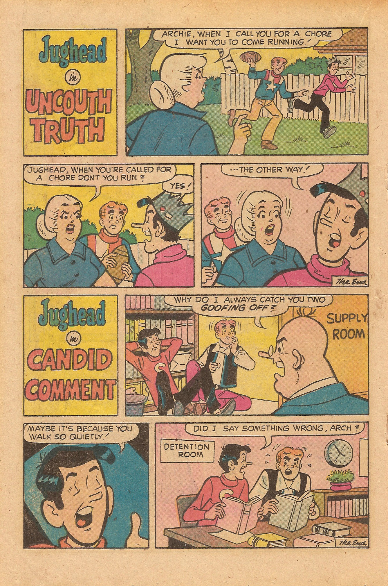 Read online Jughead's Jokes comic -  Issue #39 - 18